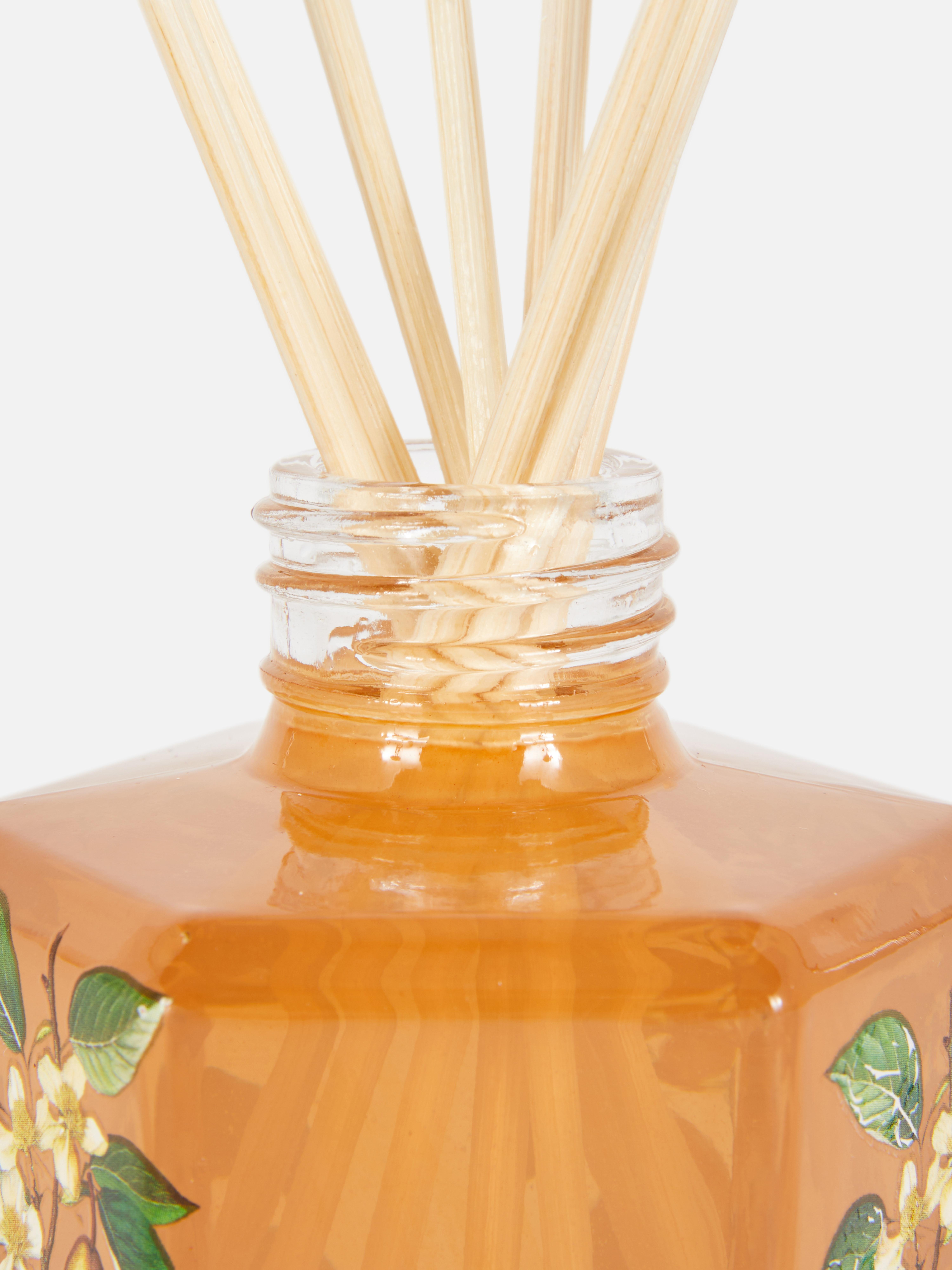 Winter Fruit Reed Diffuser In Hexagonal Glass Jar