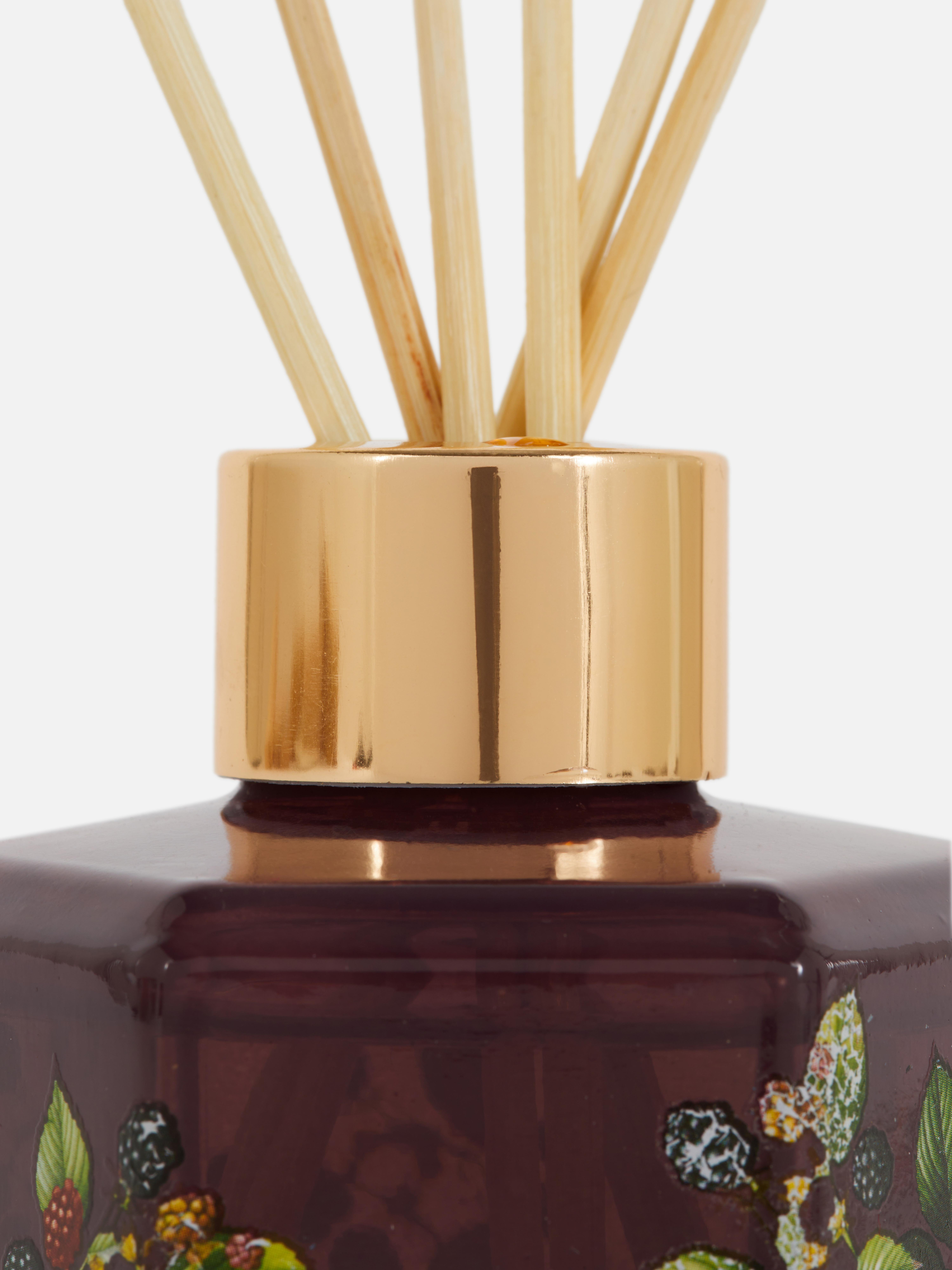 Winter Fruit Reed Diffuser In Hexagonal Glass Jar