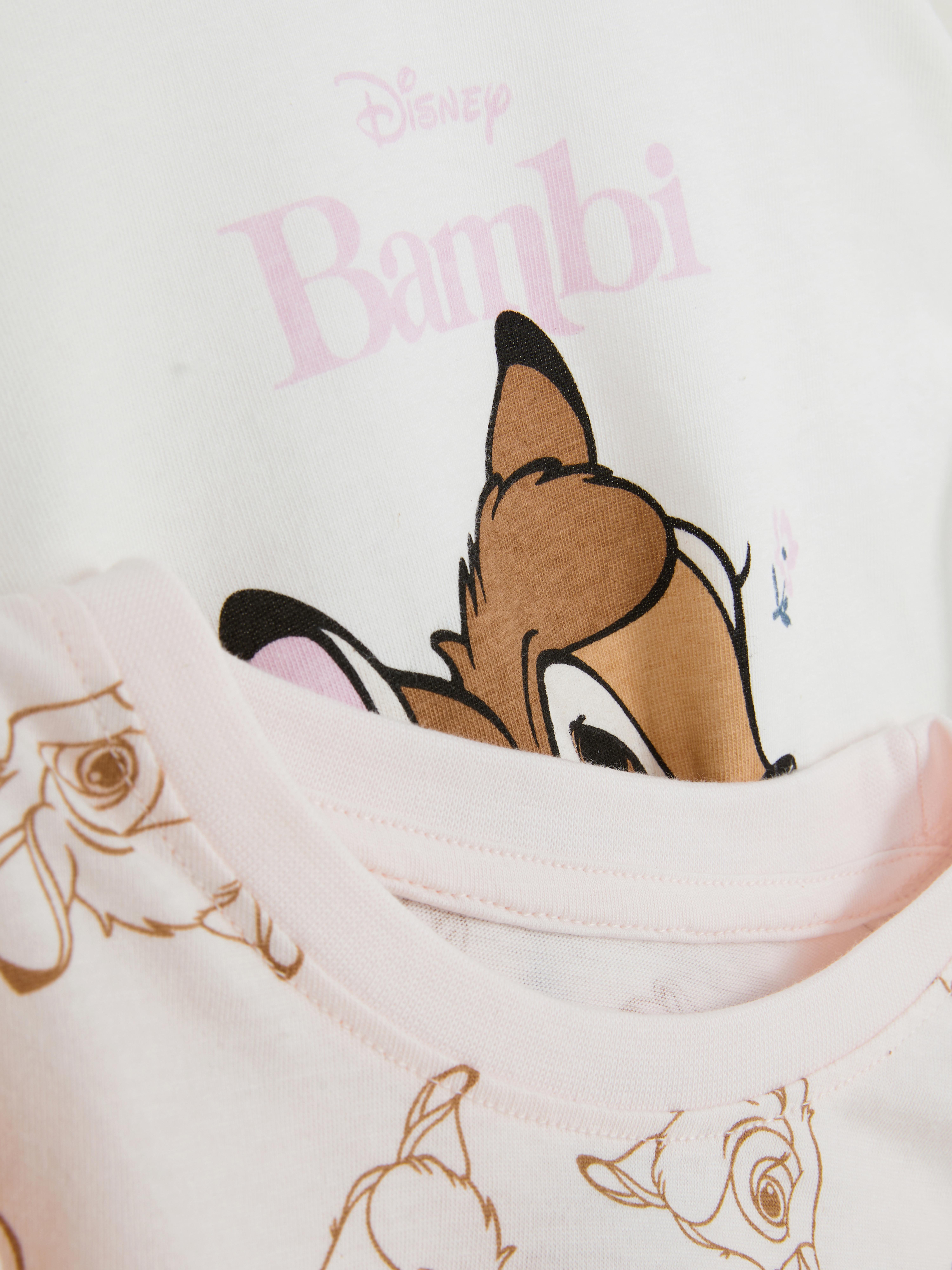 0-36mths | 2pk Disney's Bambi Long Sleeve T-Shirts