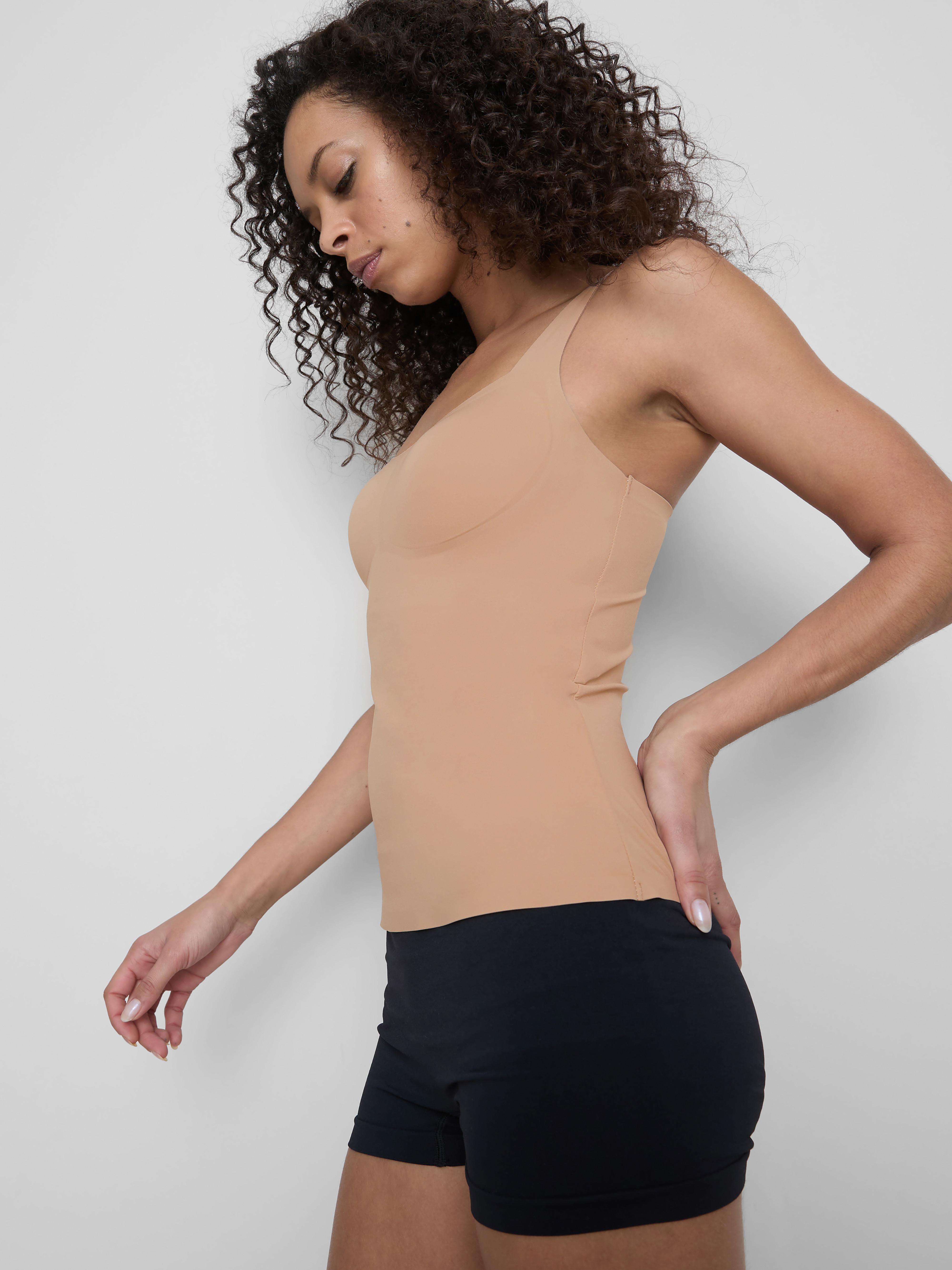 Women's Sand Seamless Built-In Bra C