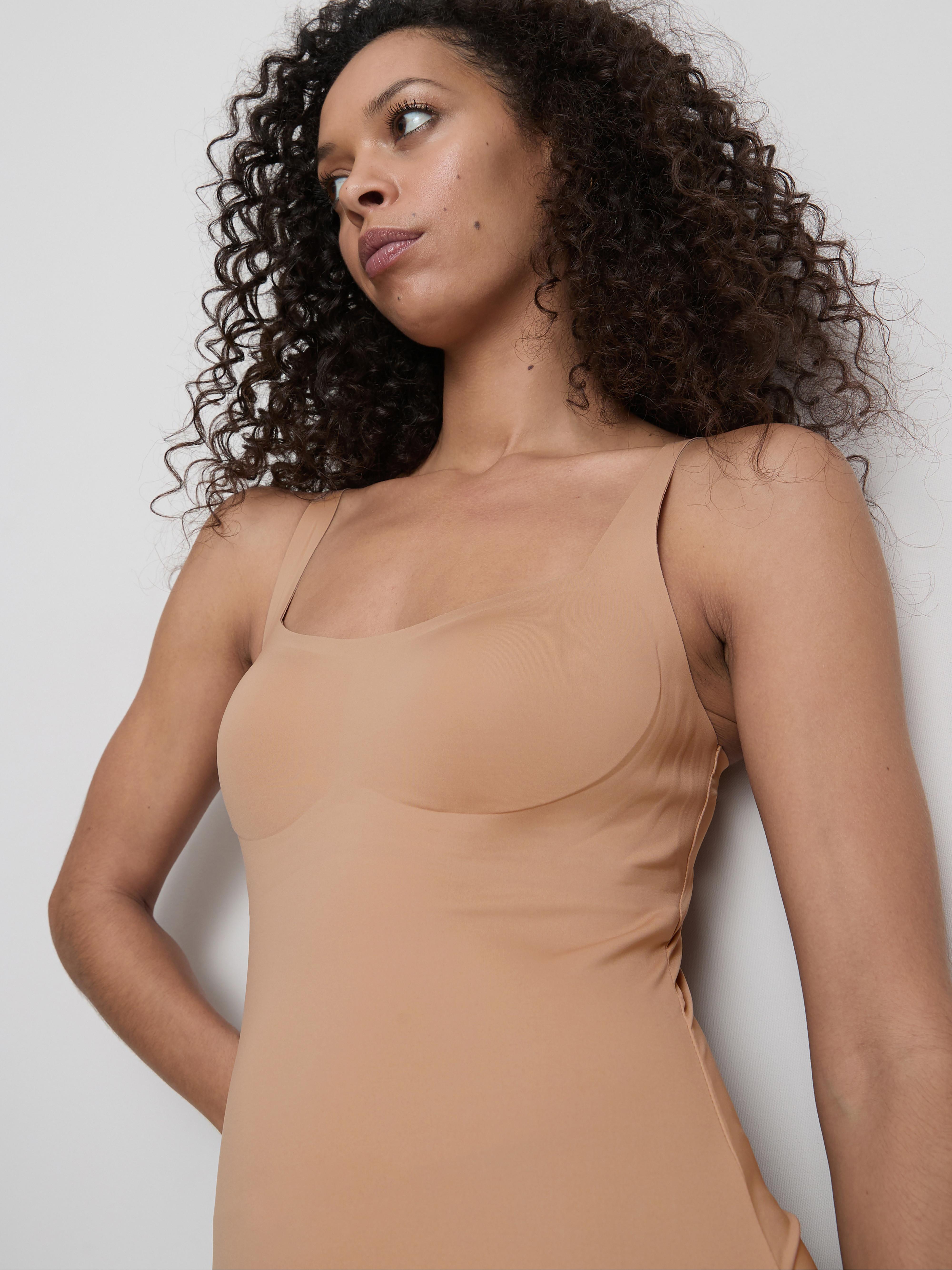 Women's Sand Seamless Built-In Bra C