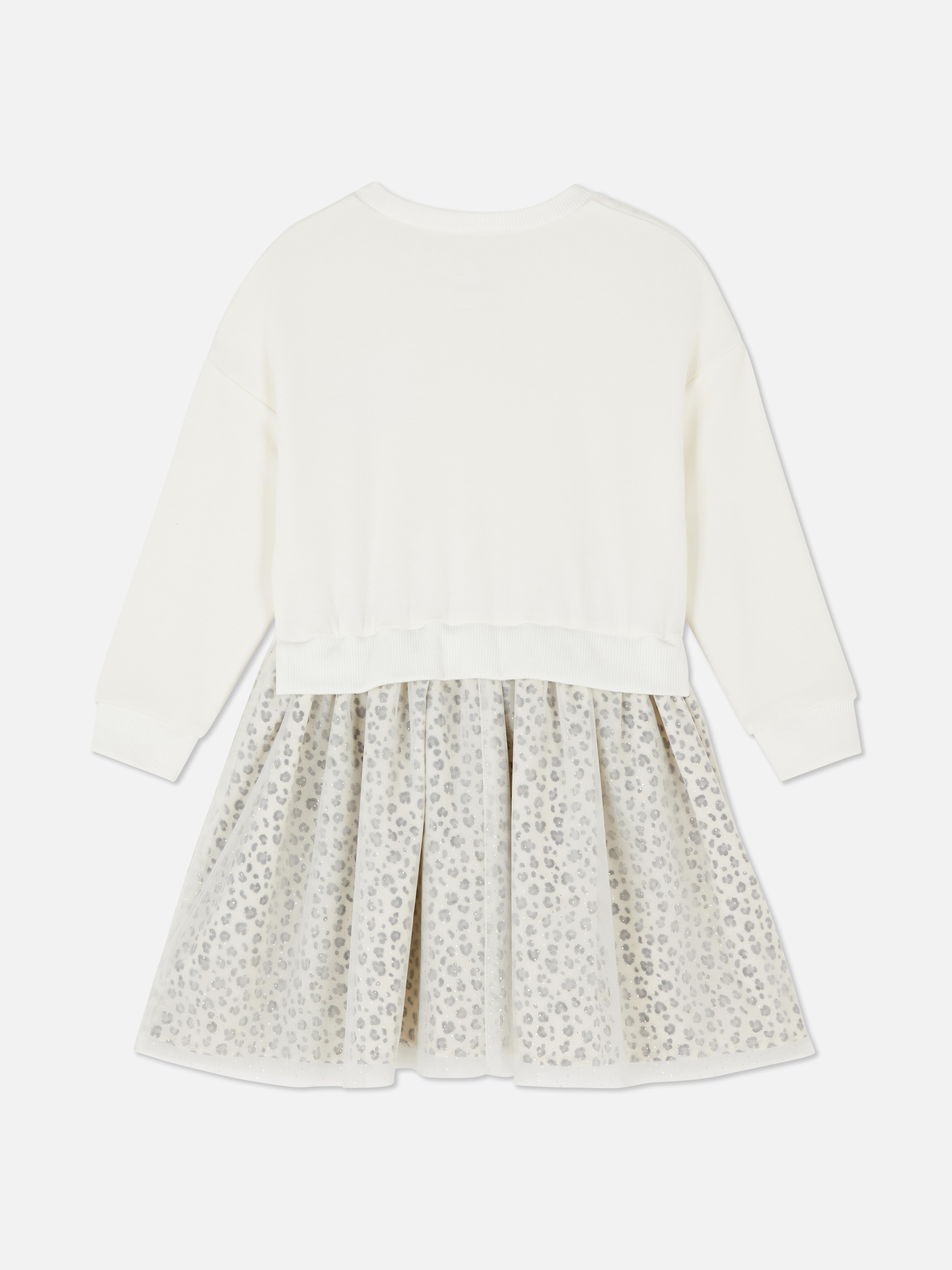 1.5-8yrs | Disney’s Minnie Mouse Sweatshirt Tutu Dress