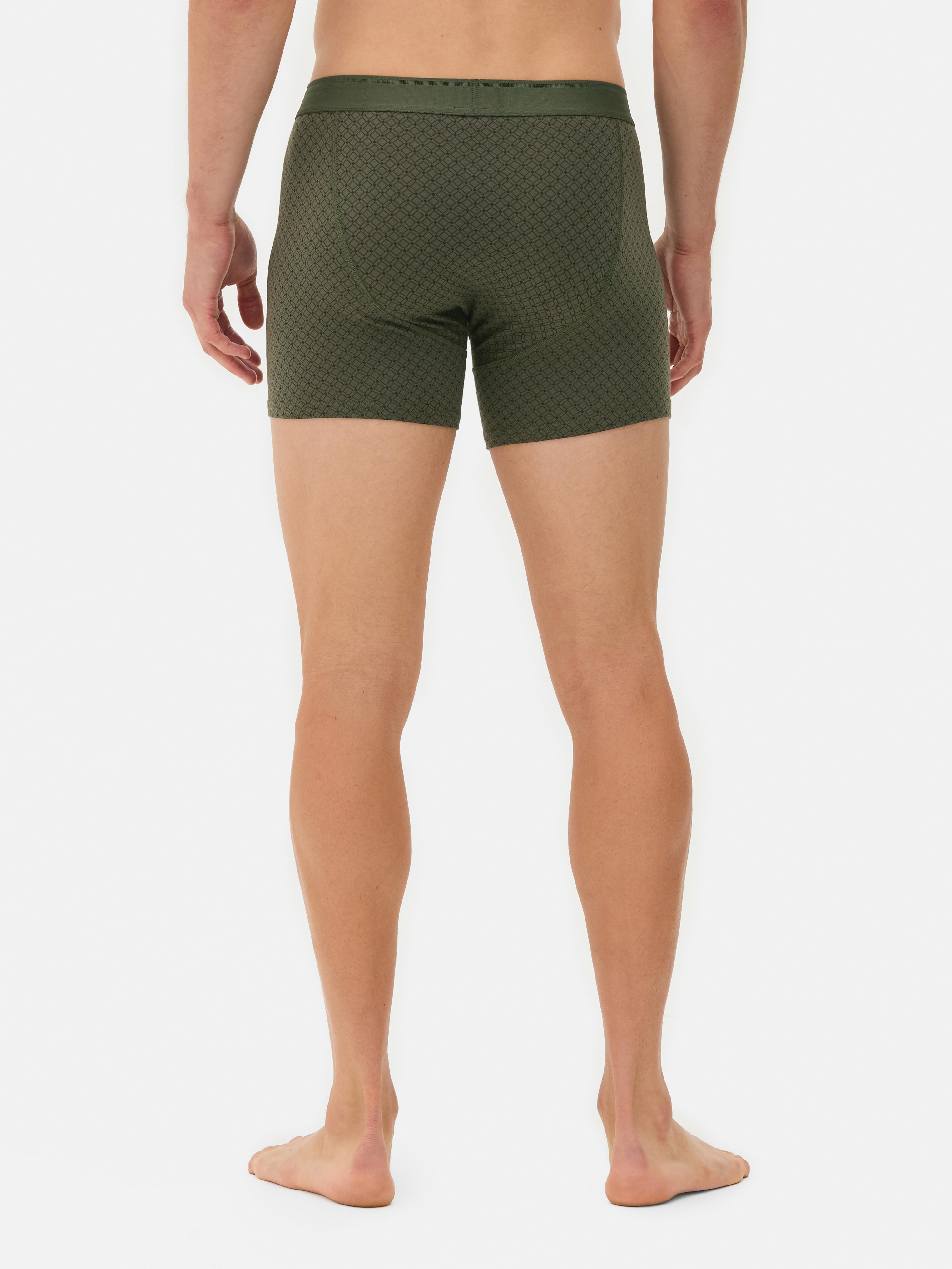 Lot de 3 boxers à imprimé géométrique