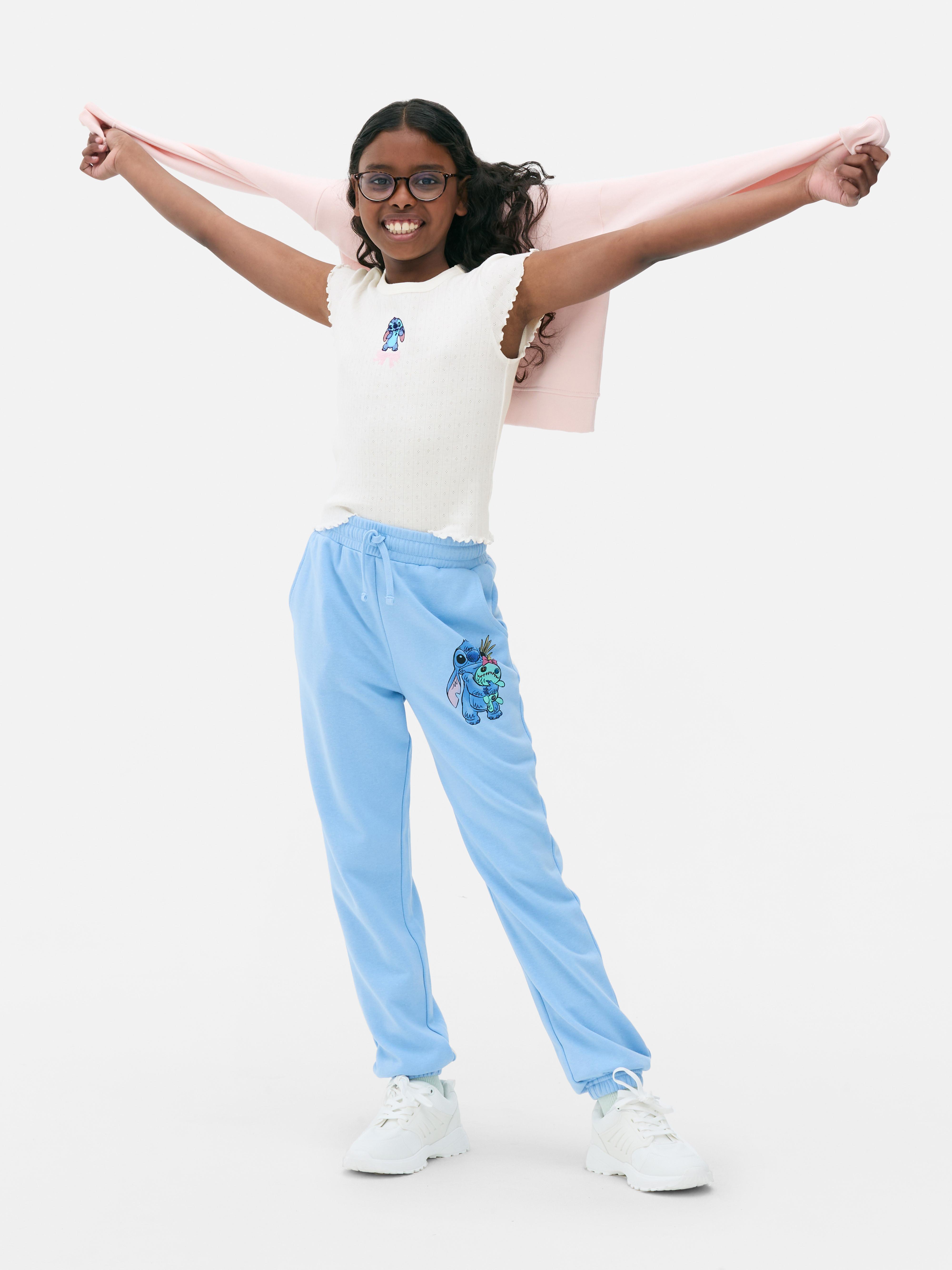 Camiseta corta y entallada de Stitch de Disney