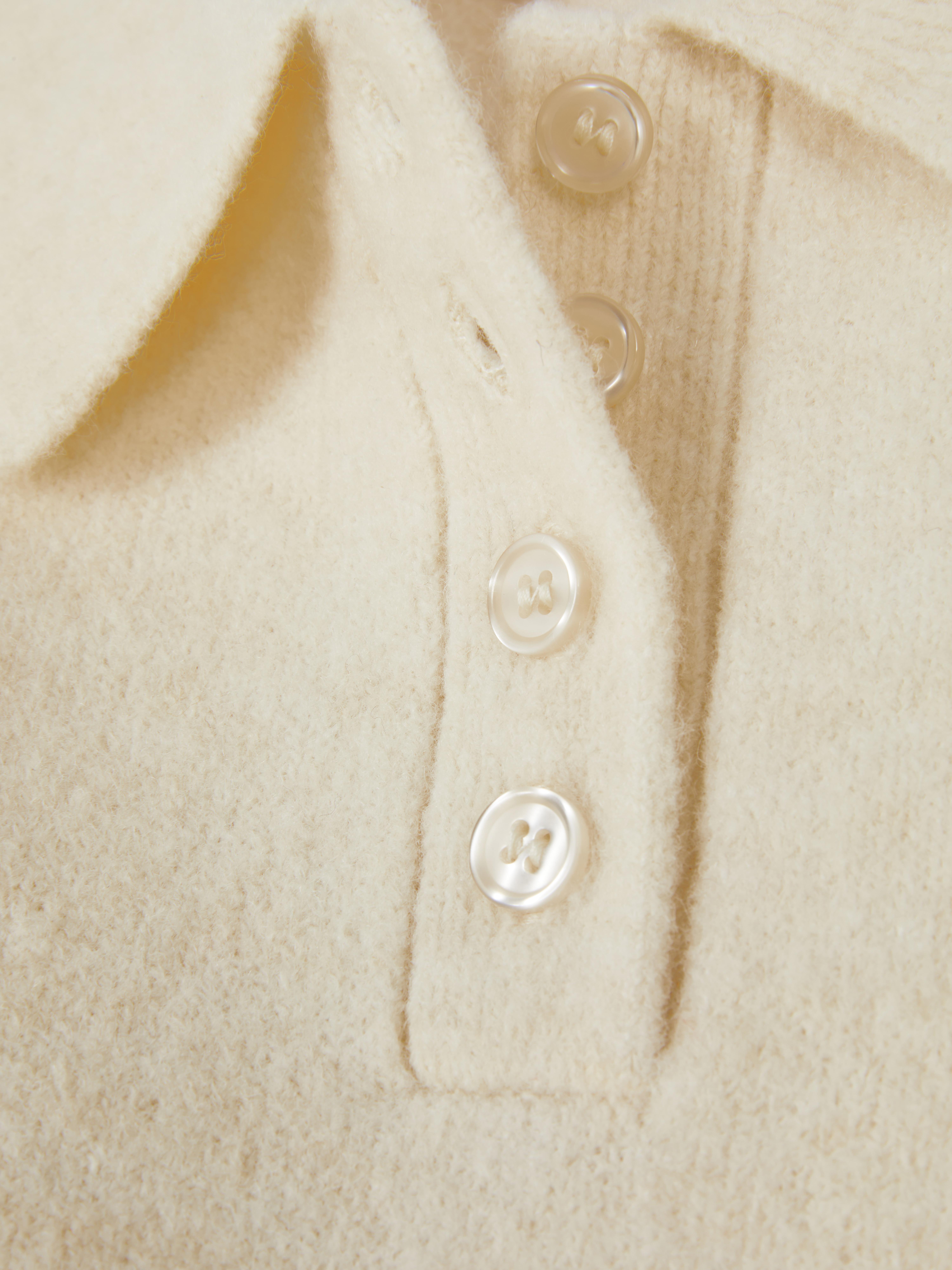 Essential Knitted Polo Tank