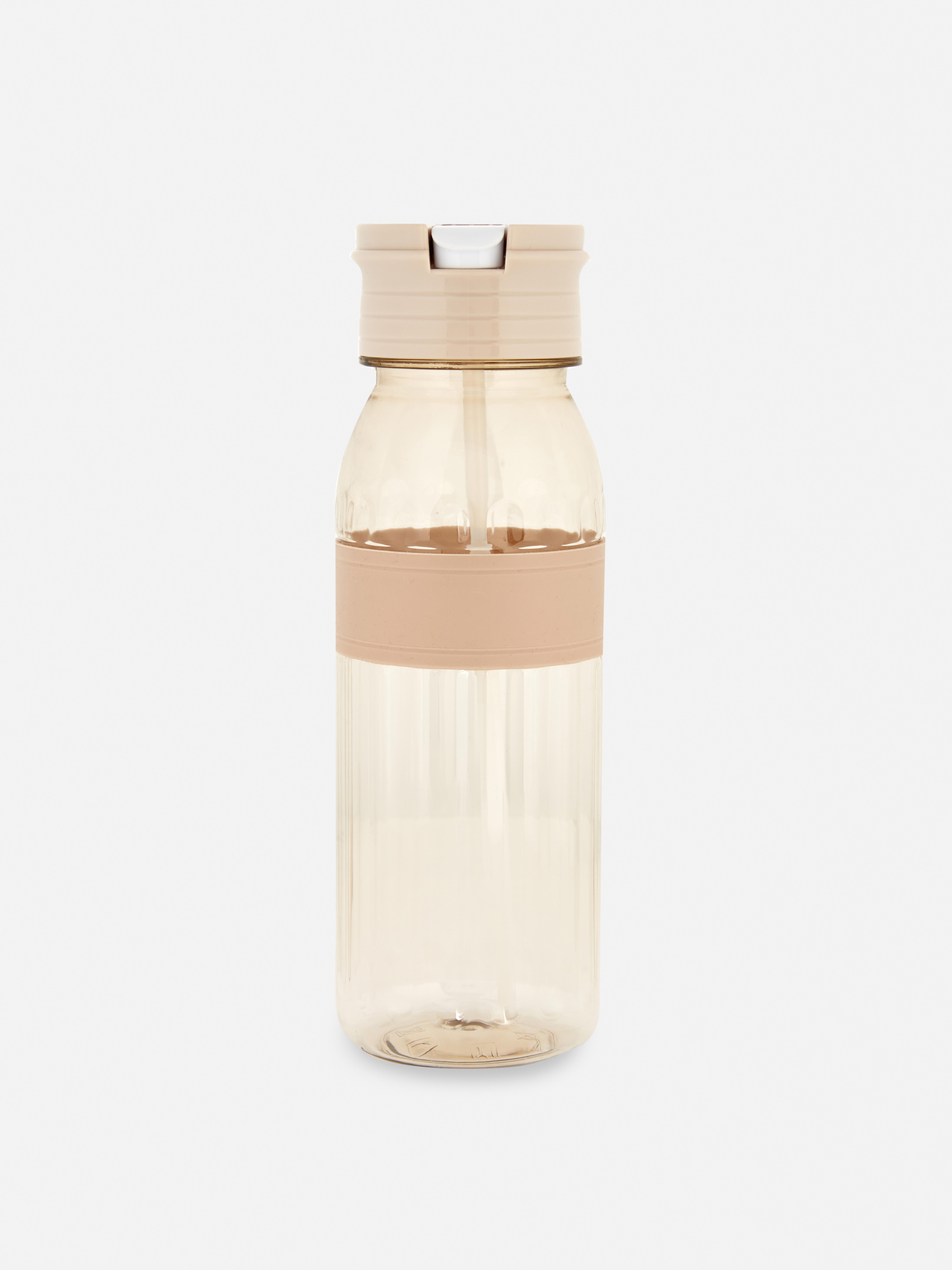 Water Bottle with Pop-Up straw