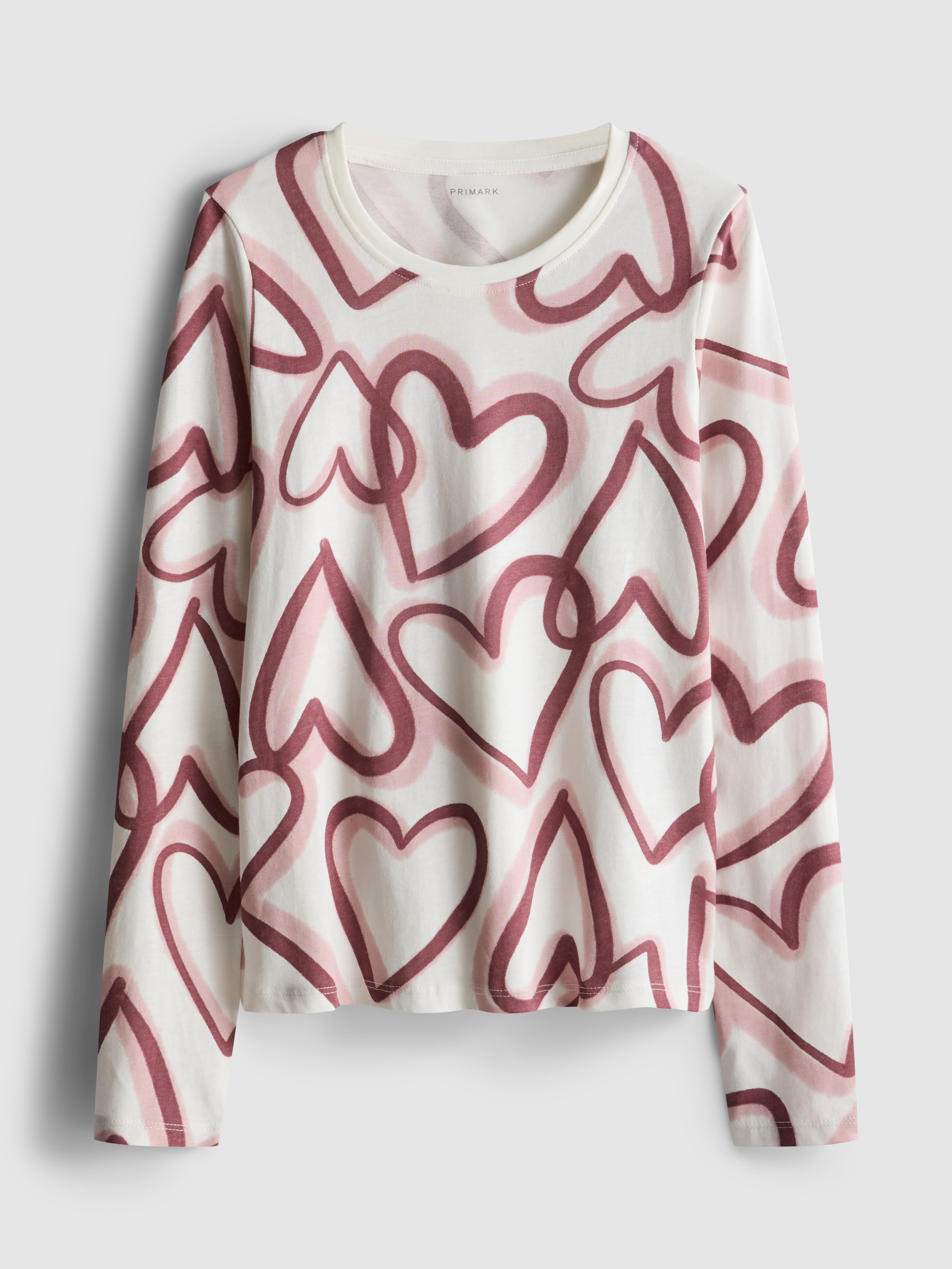 7-15 años | Camiseta de manga larga estampada