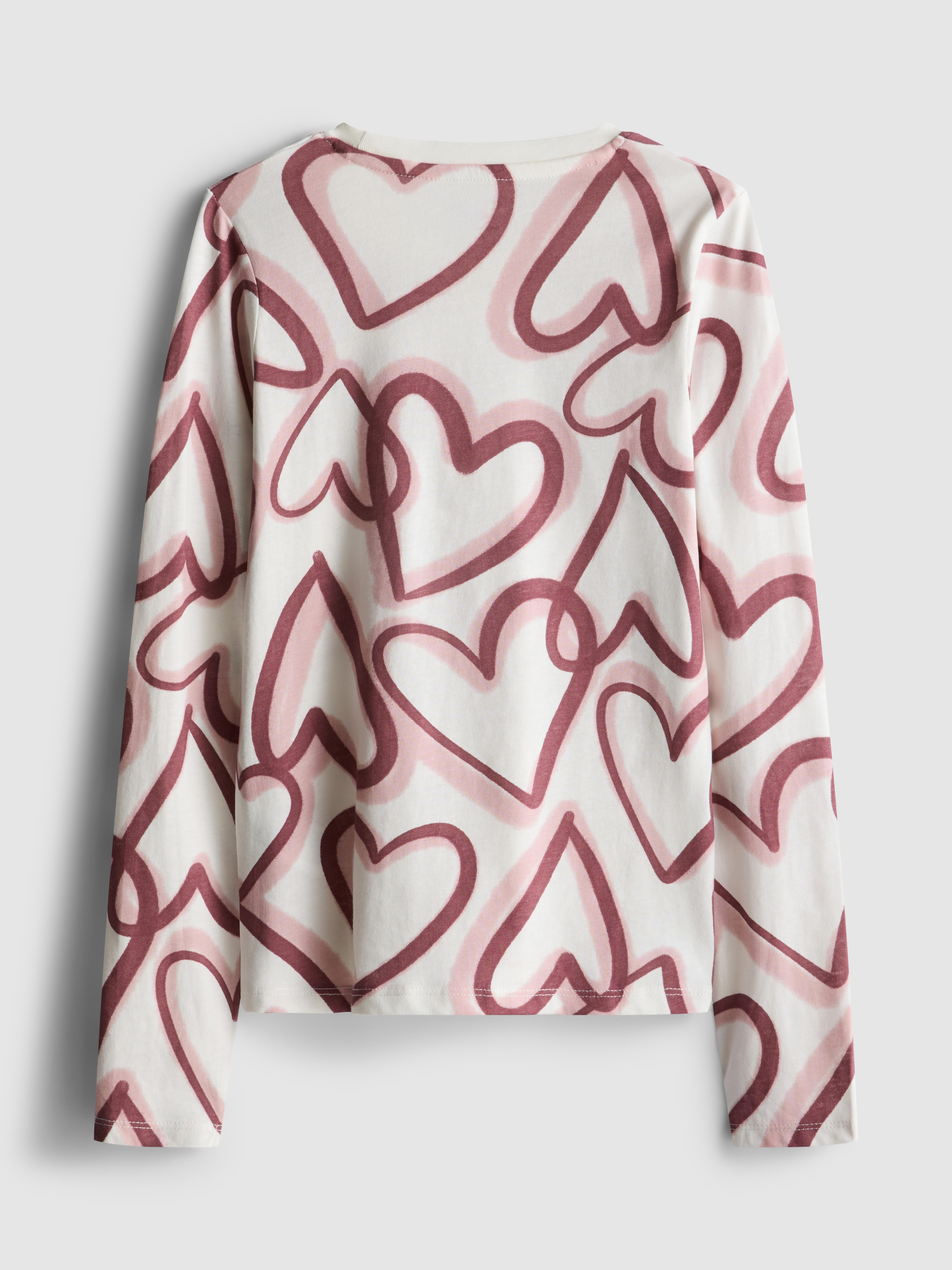 7-15 años | Camiseta de manga larga estampada