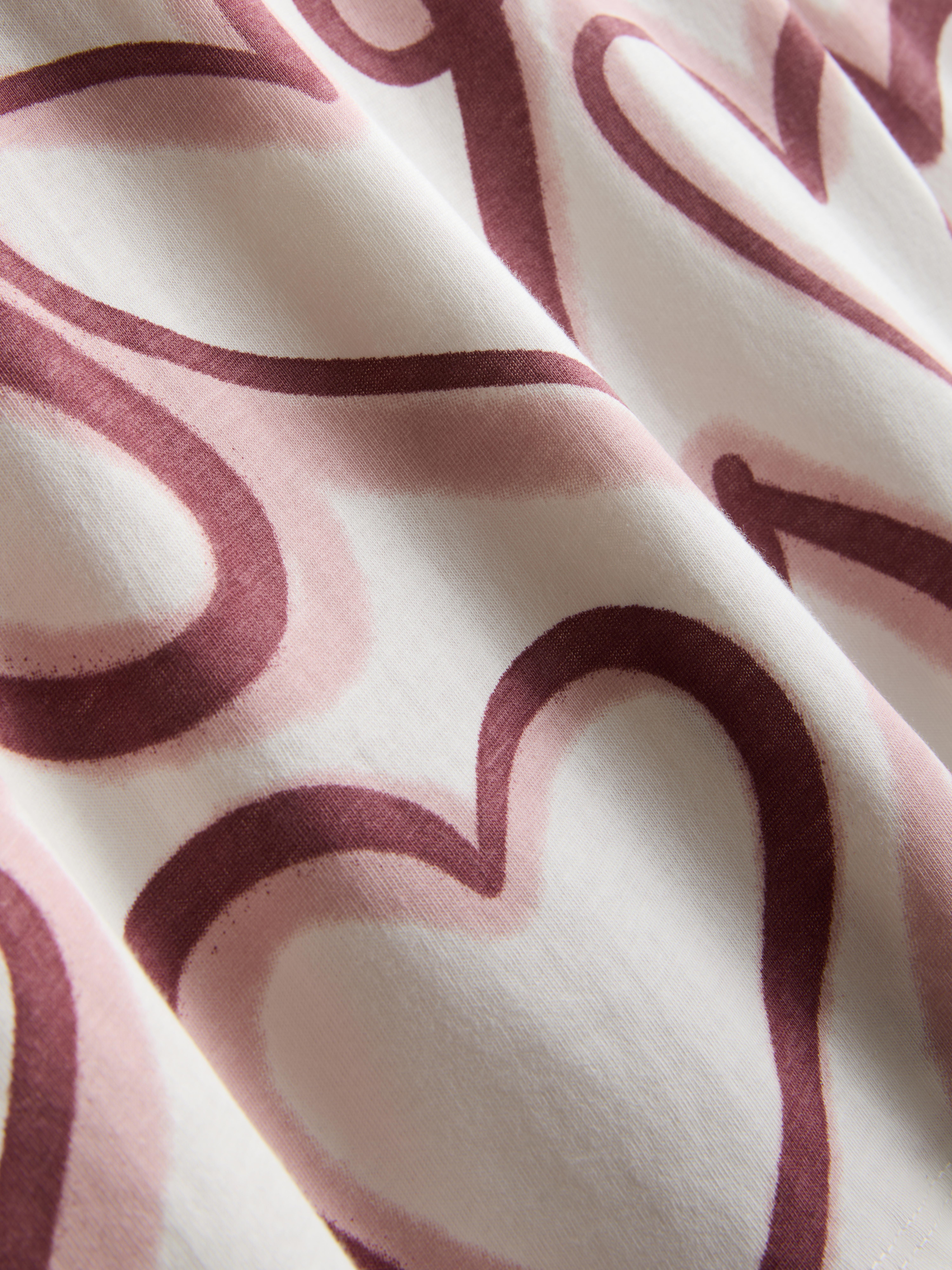 7-15 años | Camiseta de manga larga estampada