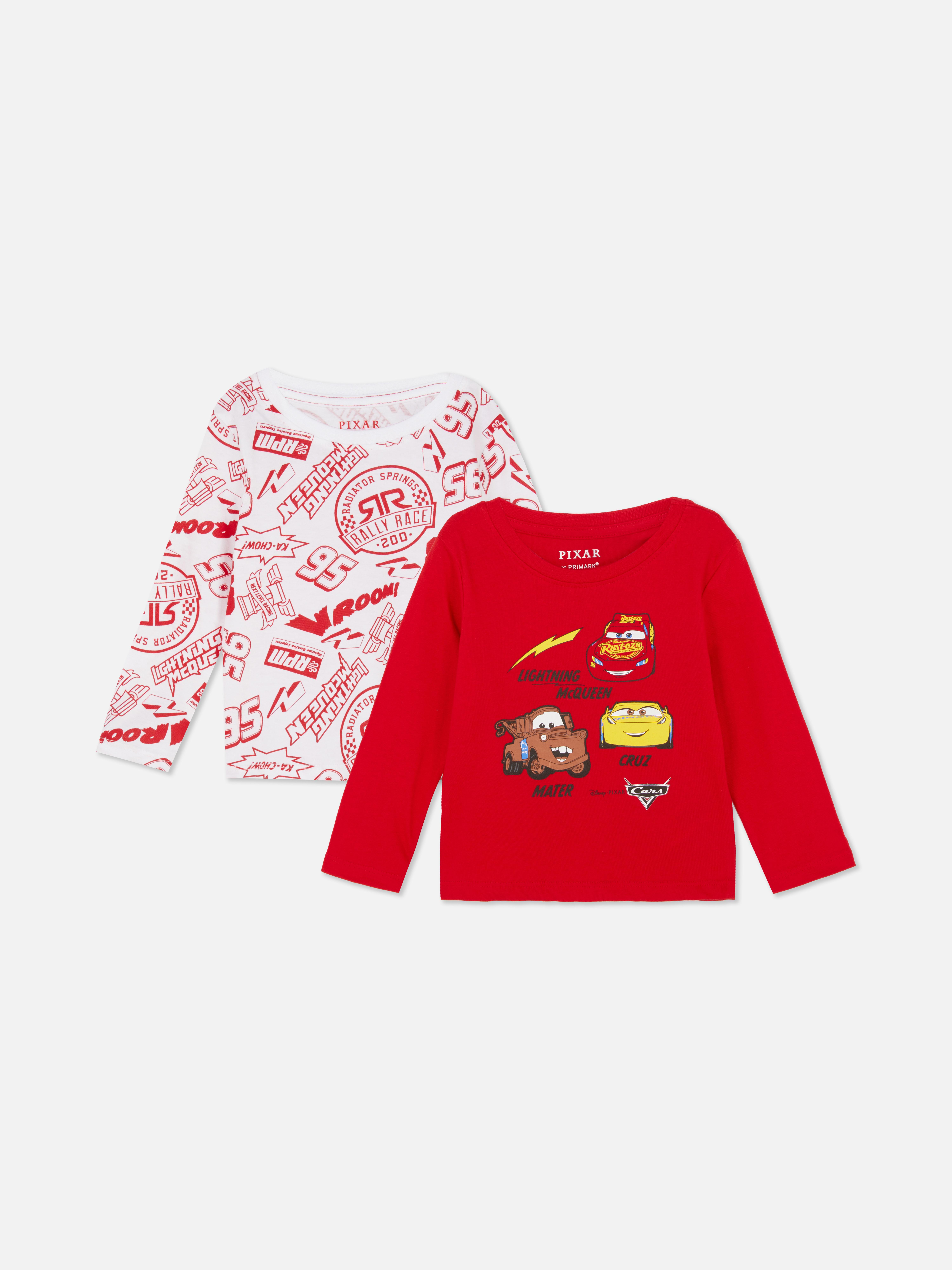 0–36 mois | Lot de 2 t-shirts Disney Pixar Cars