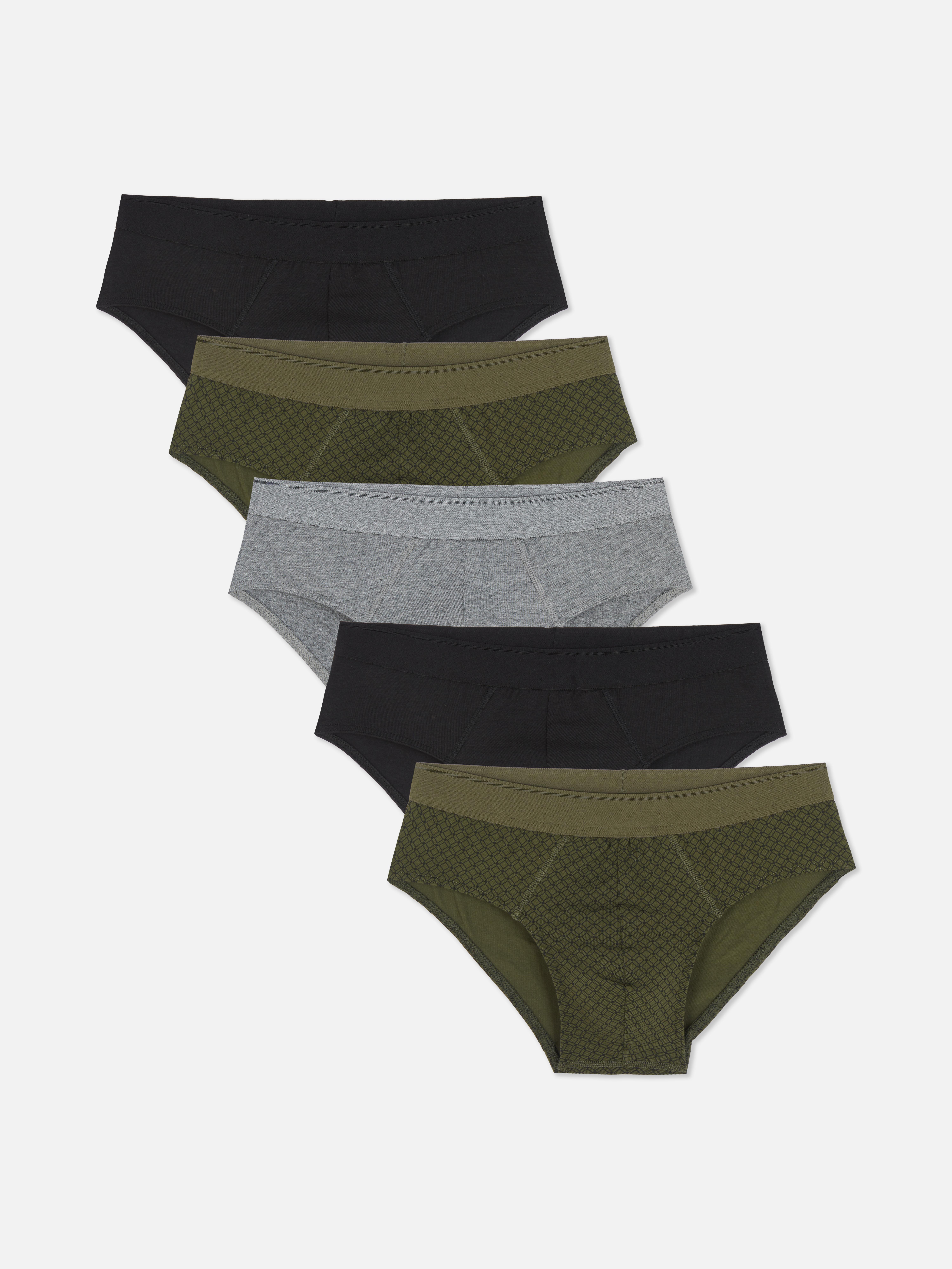 Lot de 5 slips élastiques