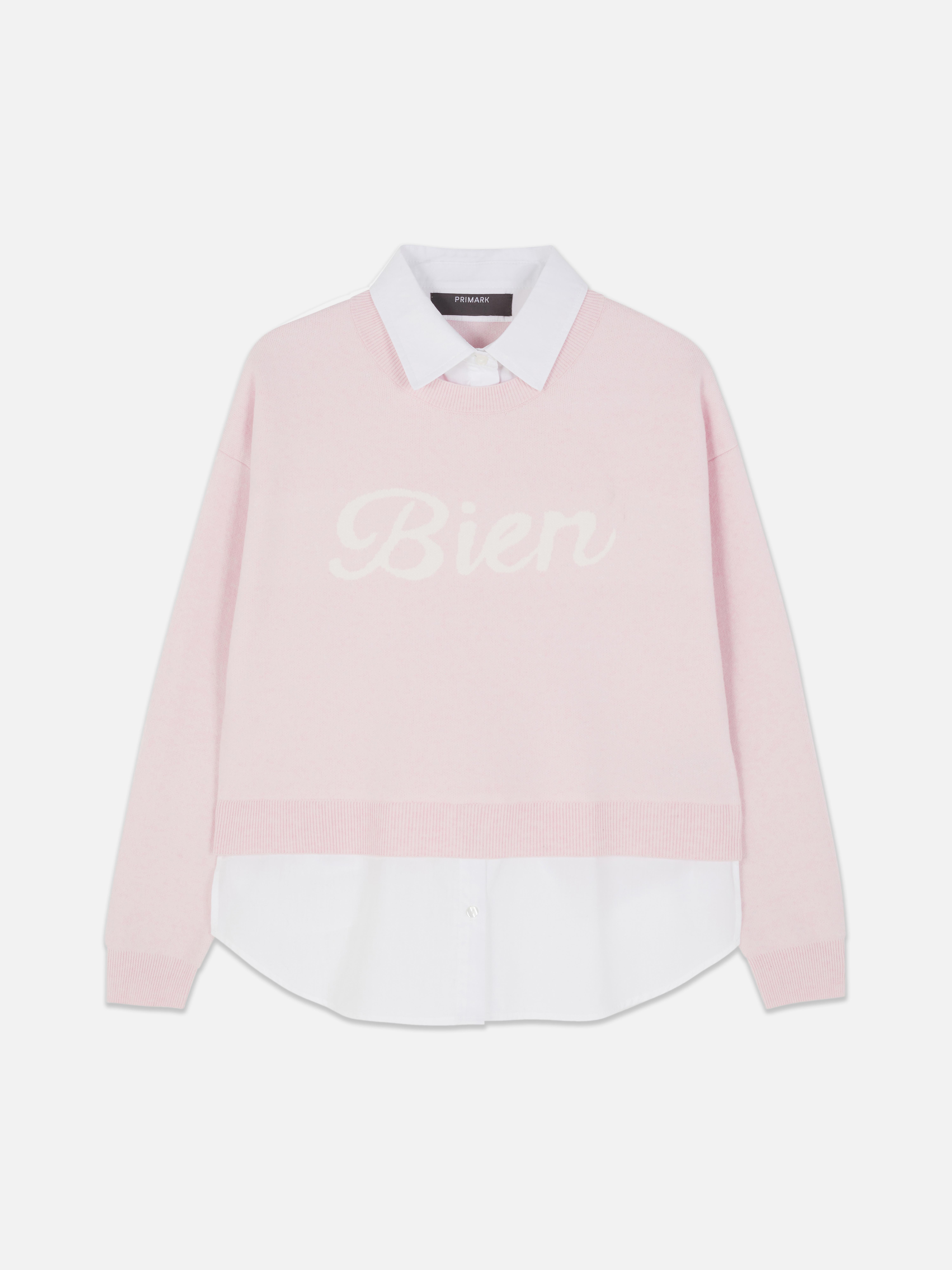 2 In 1 Slogan Jumper