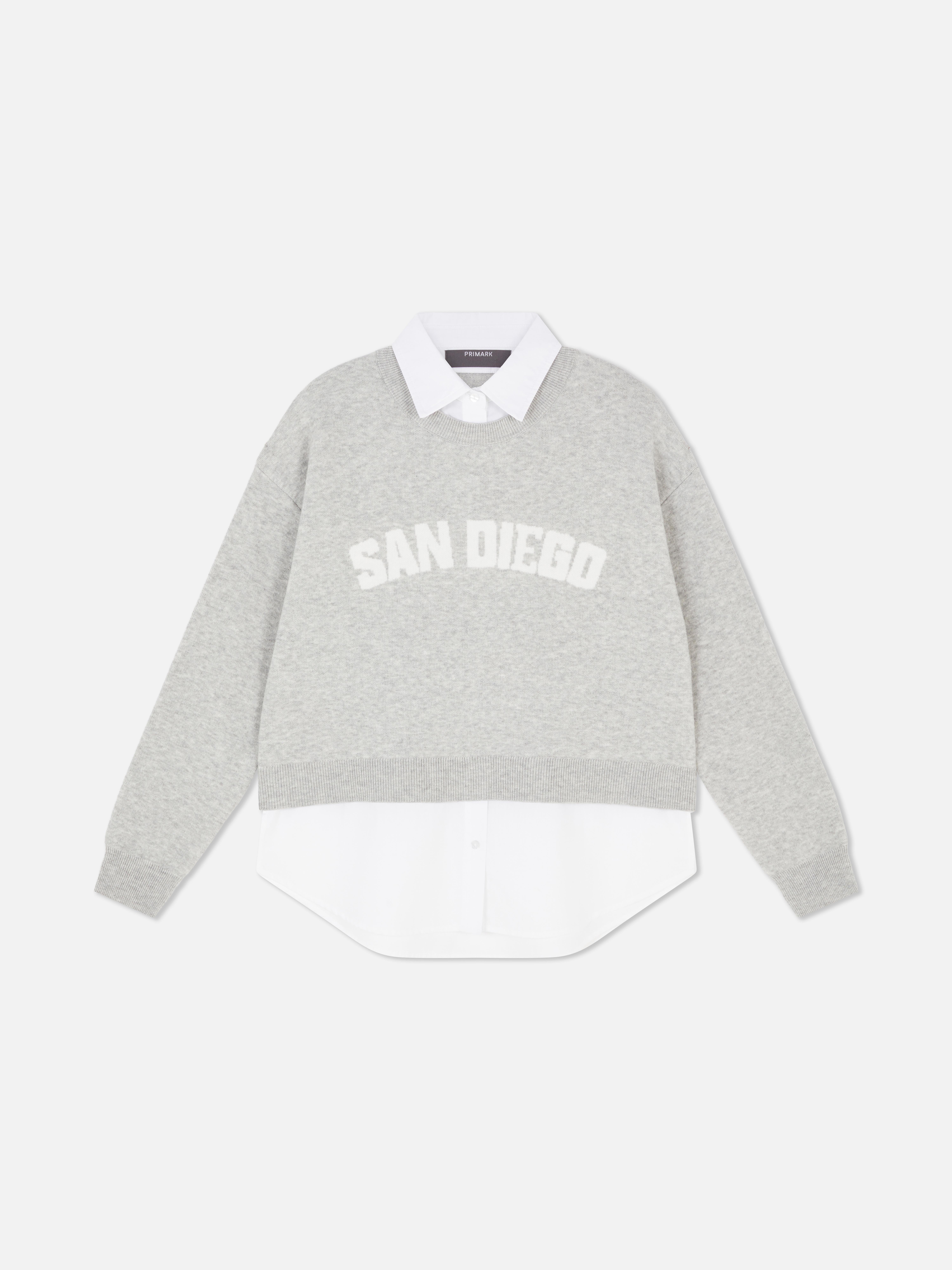 2 In 1 Slogan Jumper