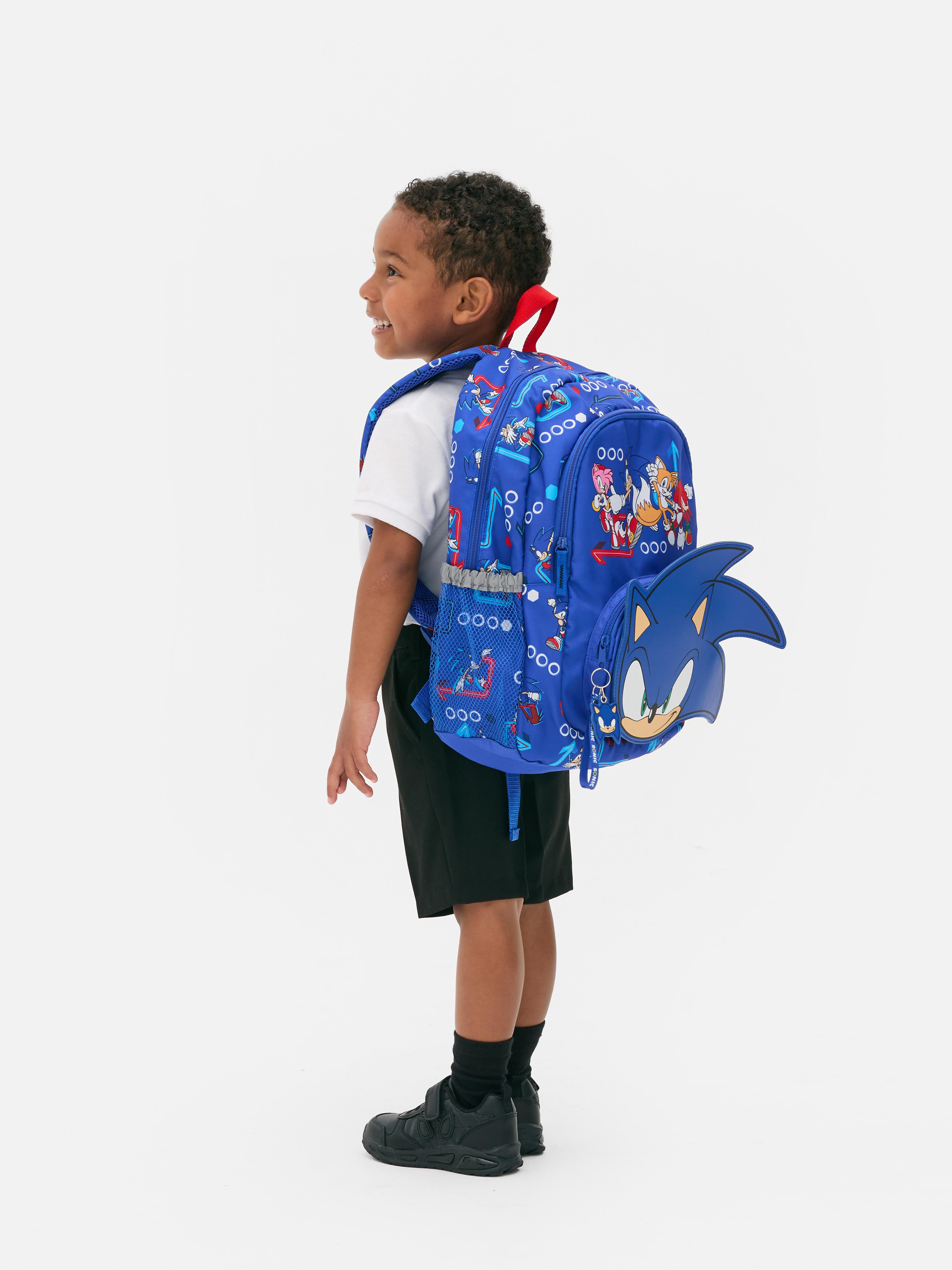 Rugzak met print Sonic The Hedgehog