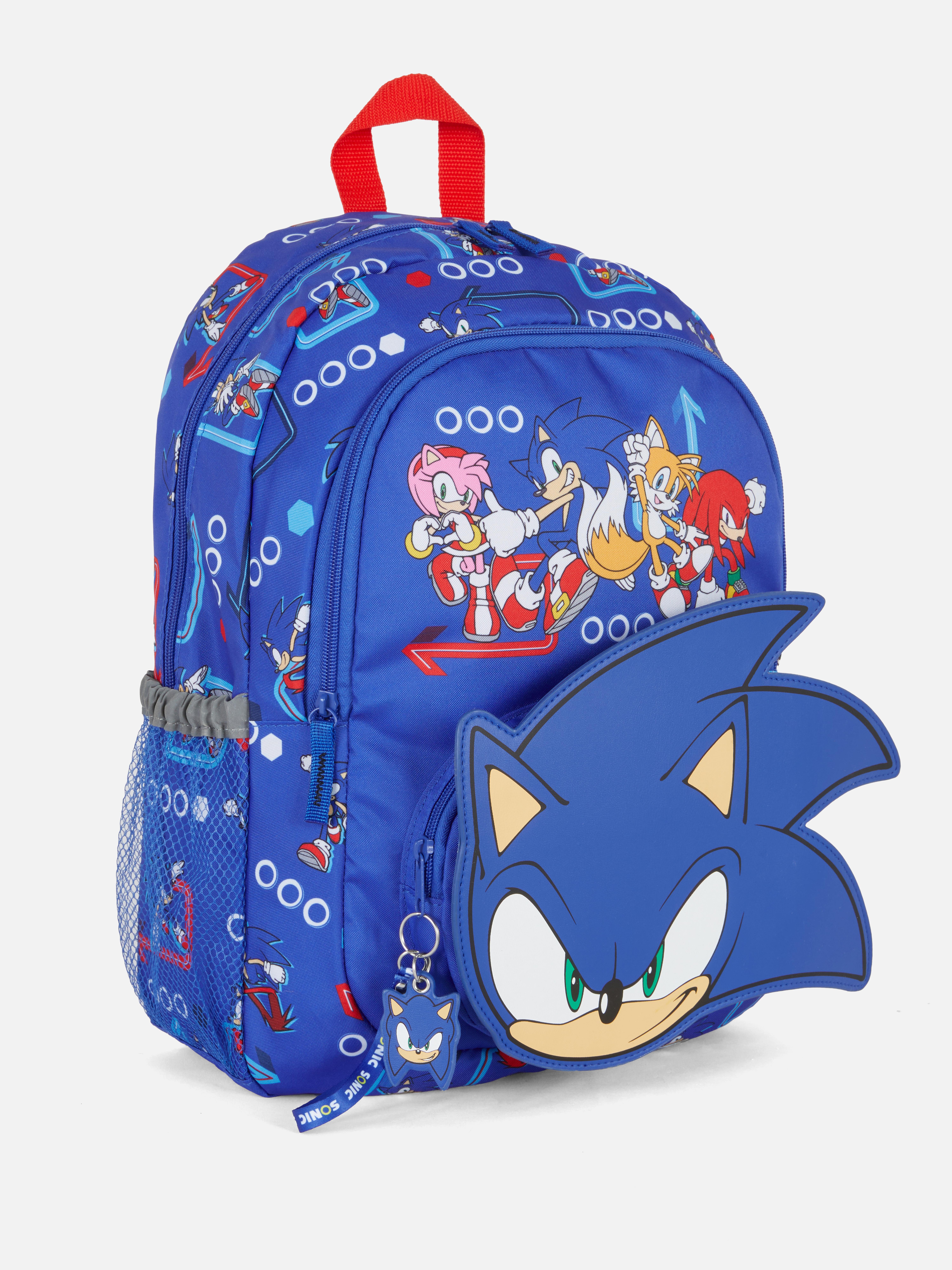 Rugzak met print Sonic The Hedgehog