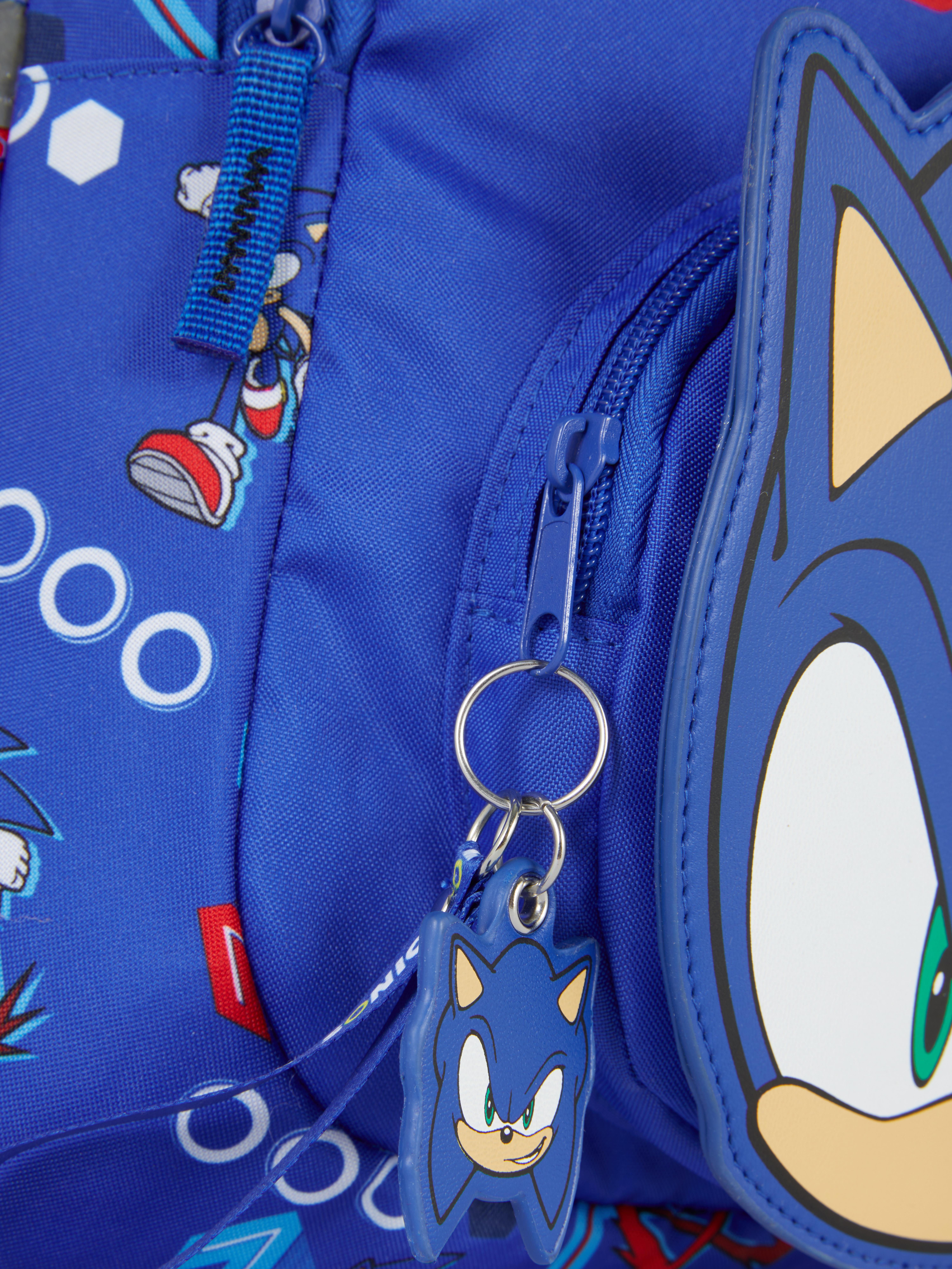 Rugzak met print Sonic The Hedgehog