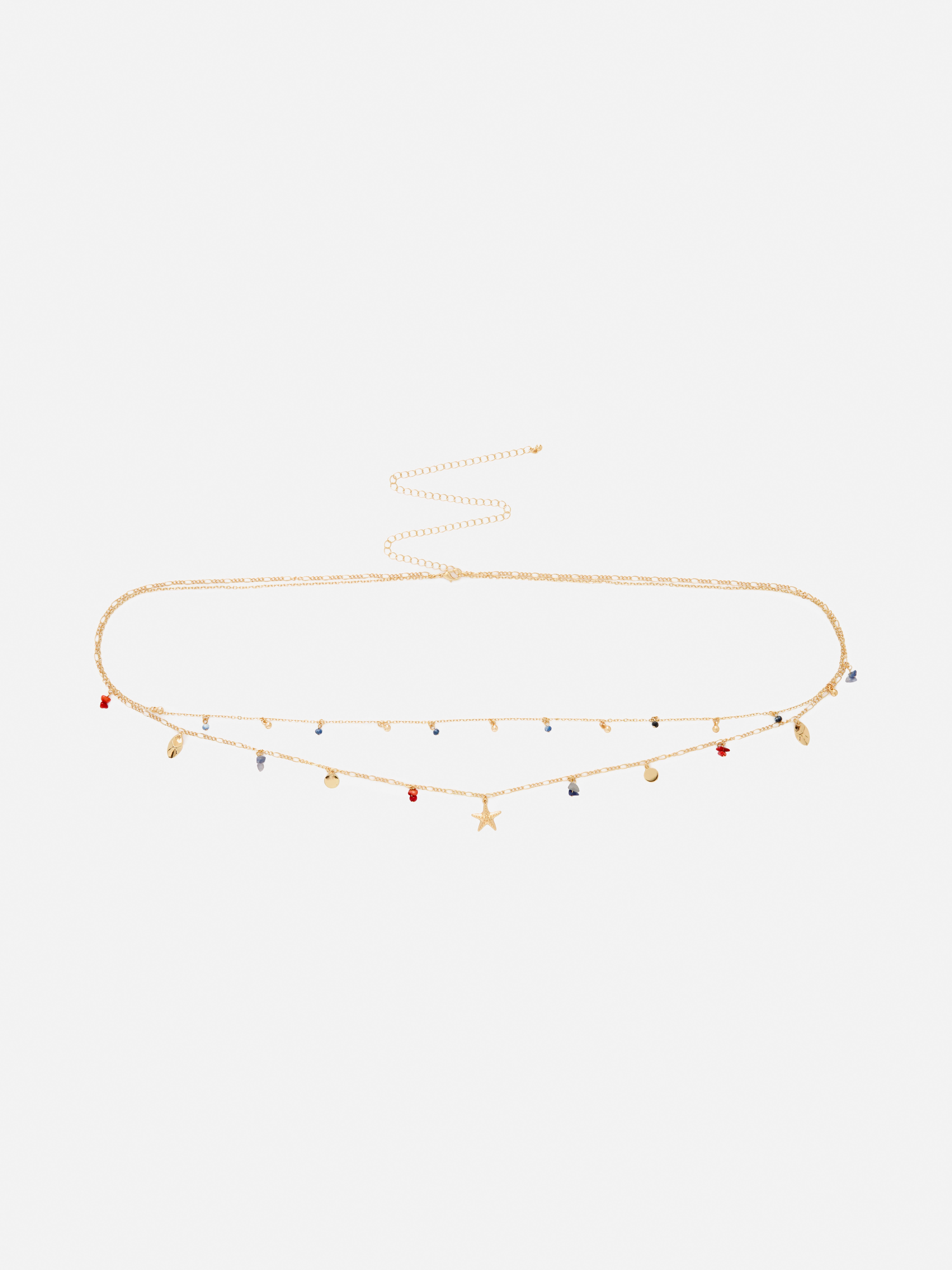 Paula Echevarría Shell Belly Chain