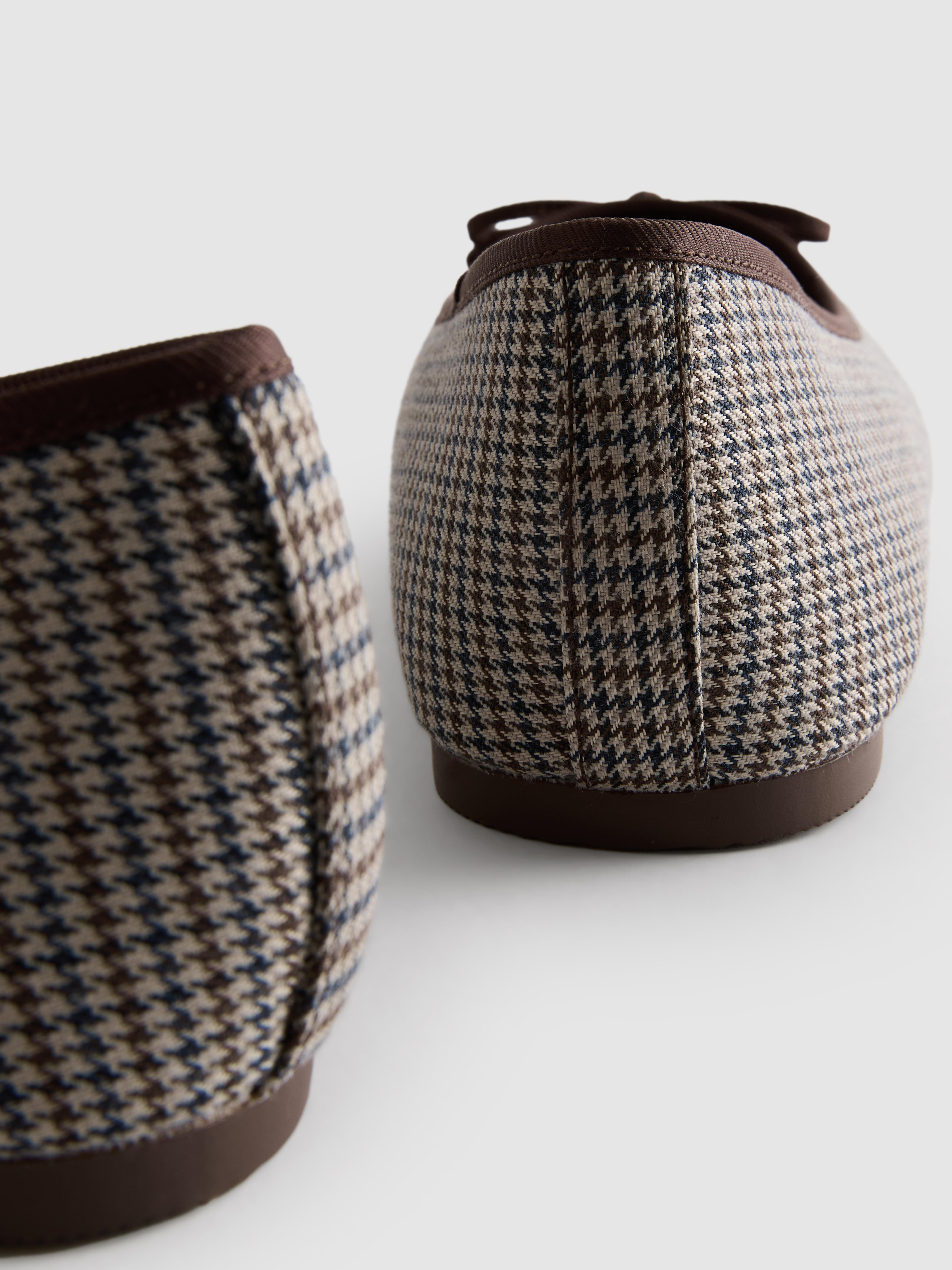 Women's Multi Bow Detail Ballerina Flats