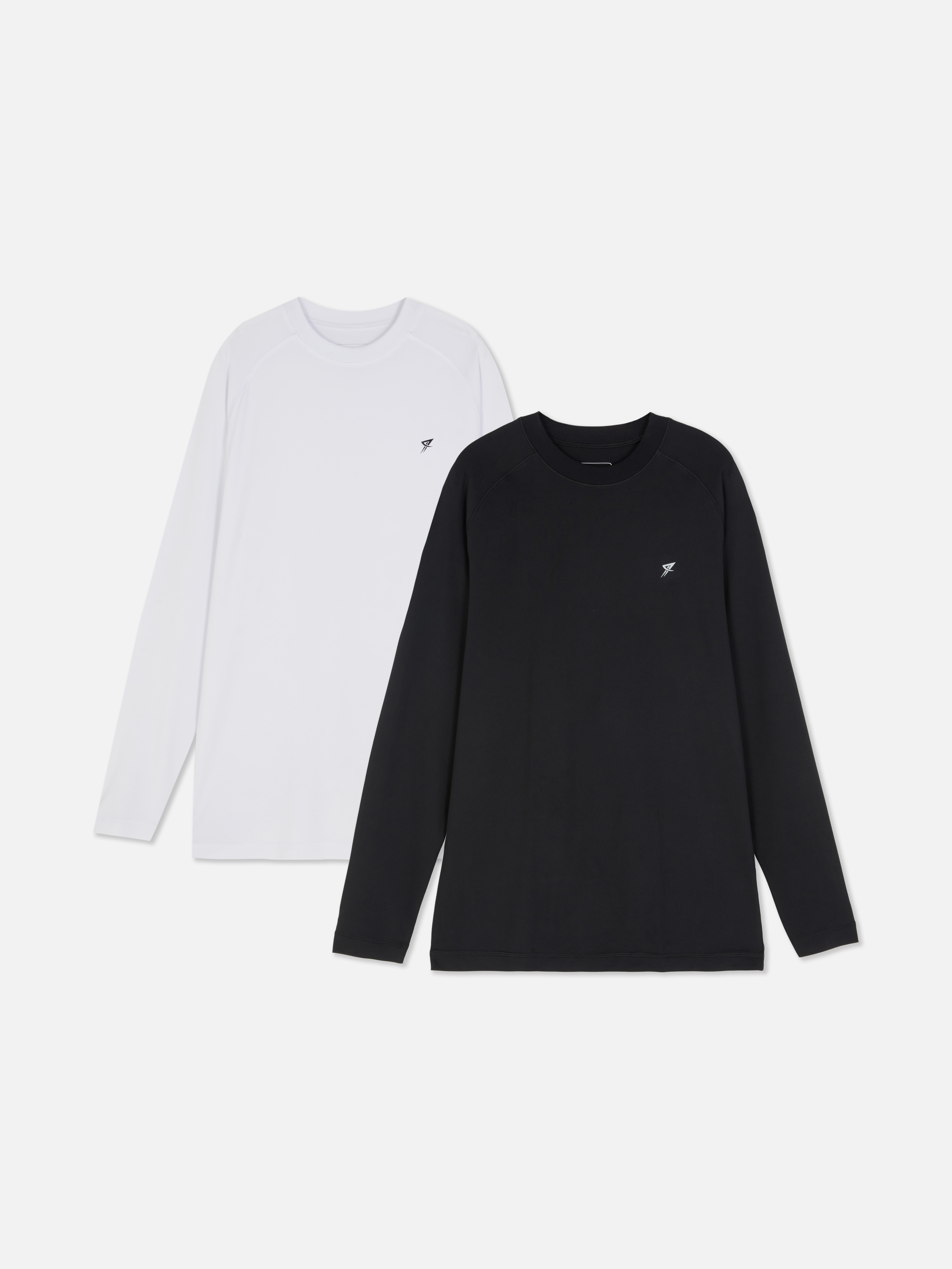 Lot de 2 t-shirts de sport à manches longues