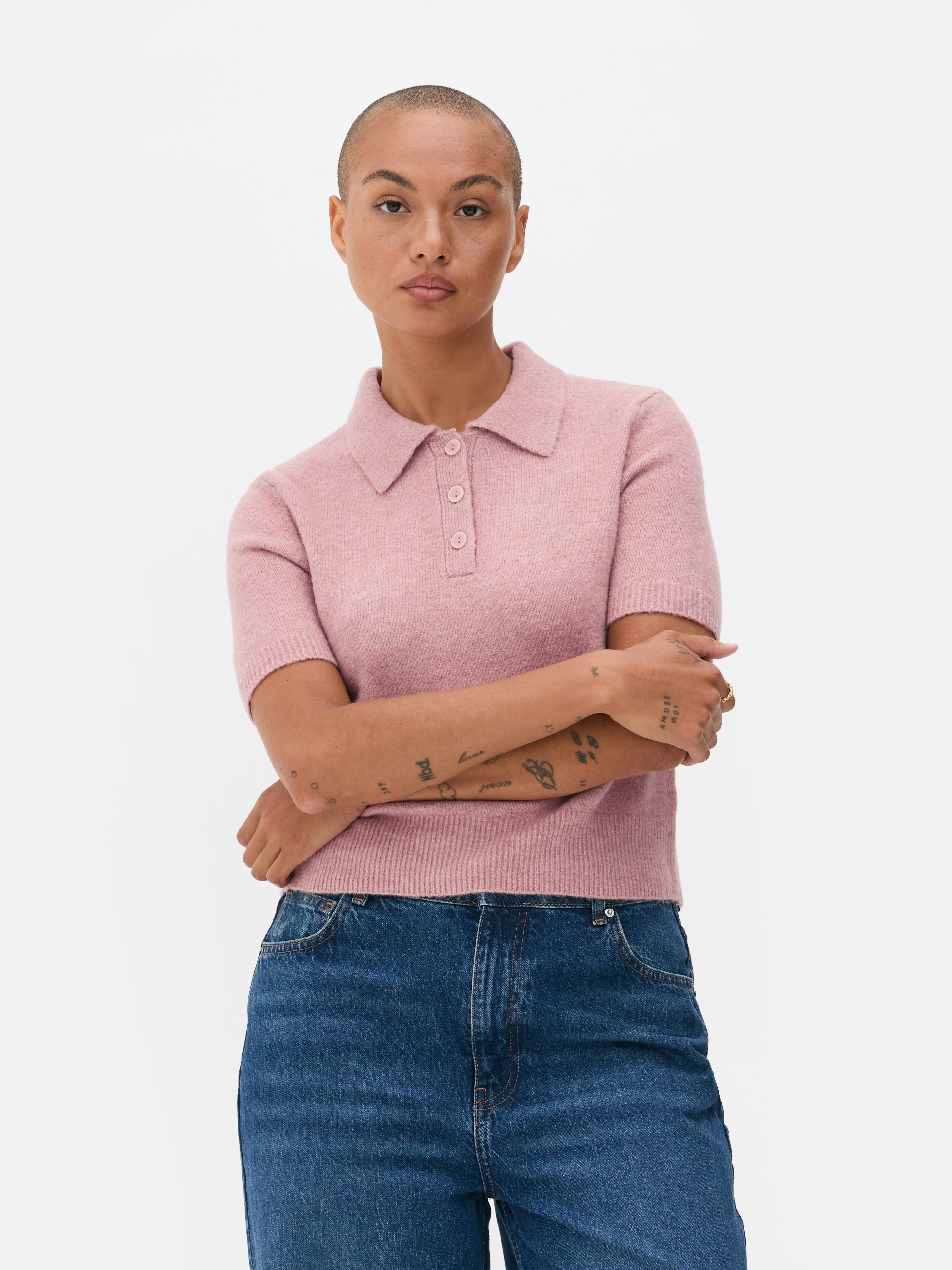 Essential Cropped Polo