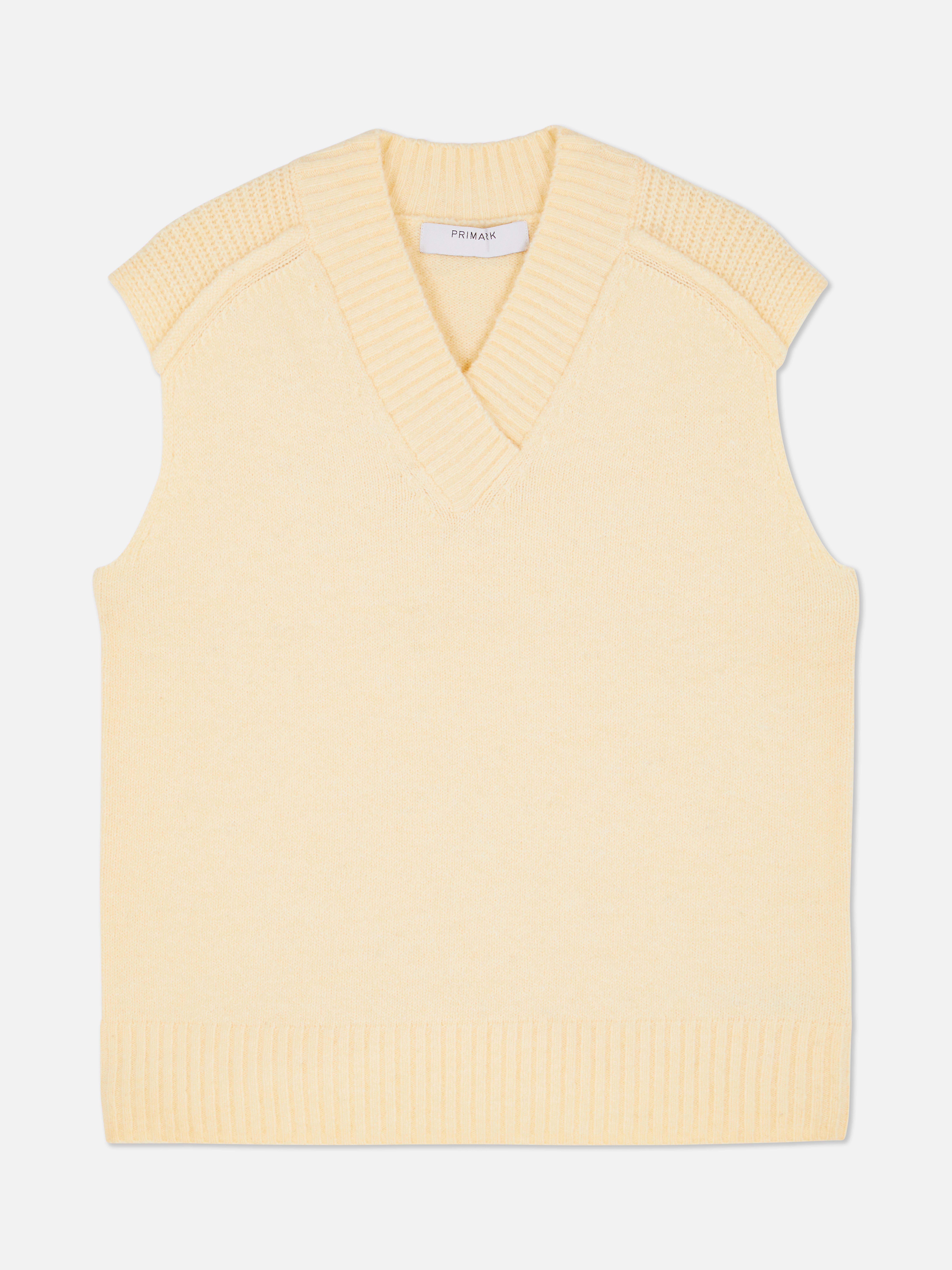 Knitted V-Neck Vest