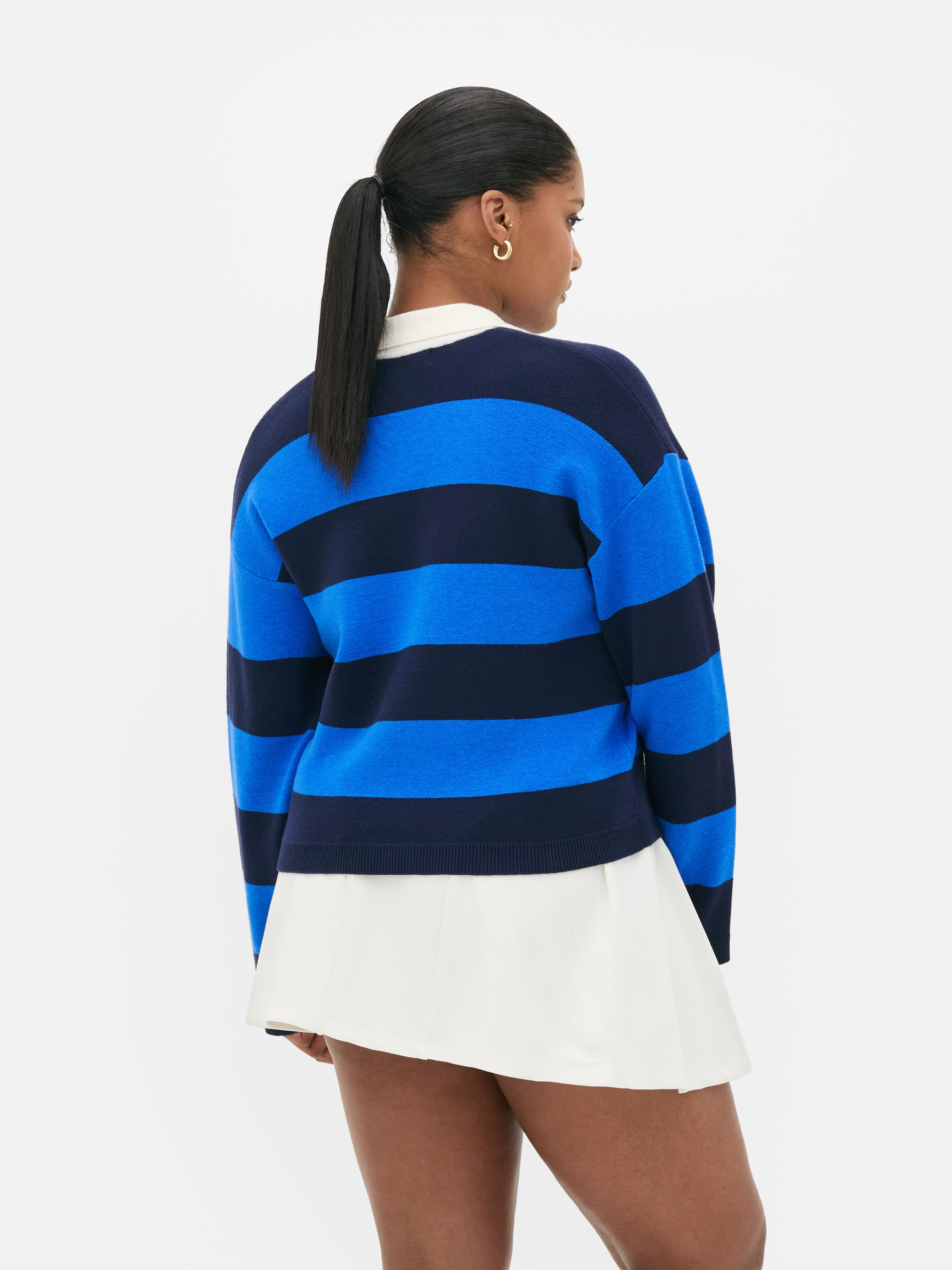 Classic Striped Rugby Polo