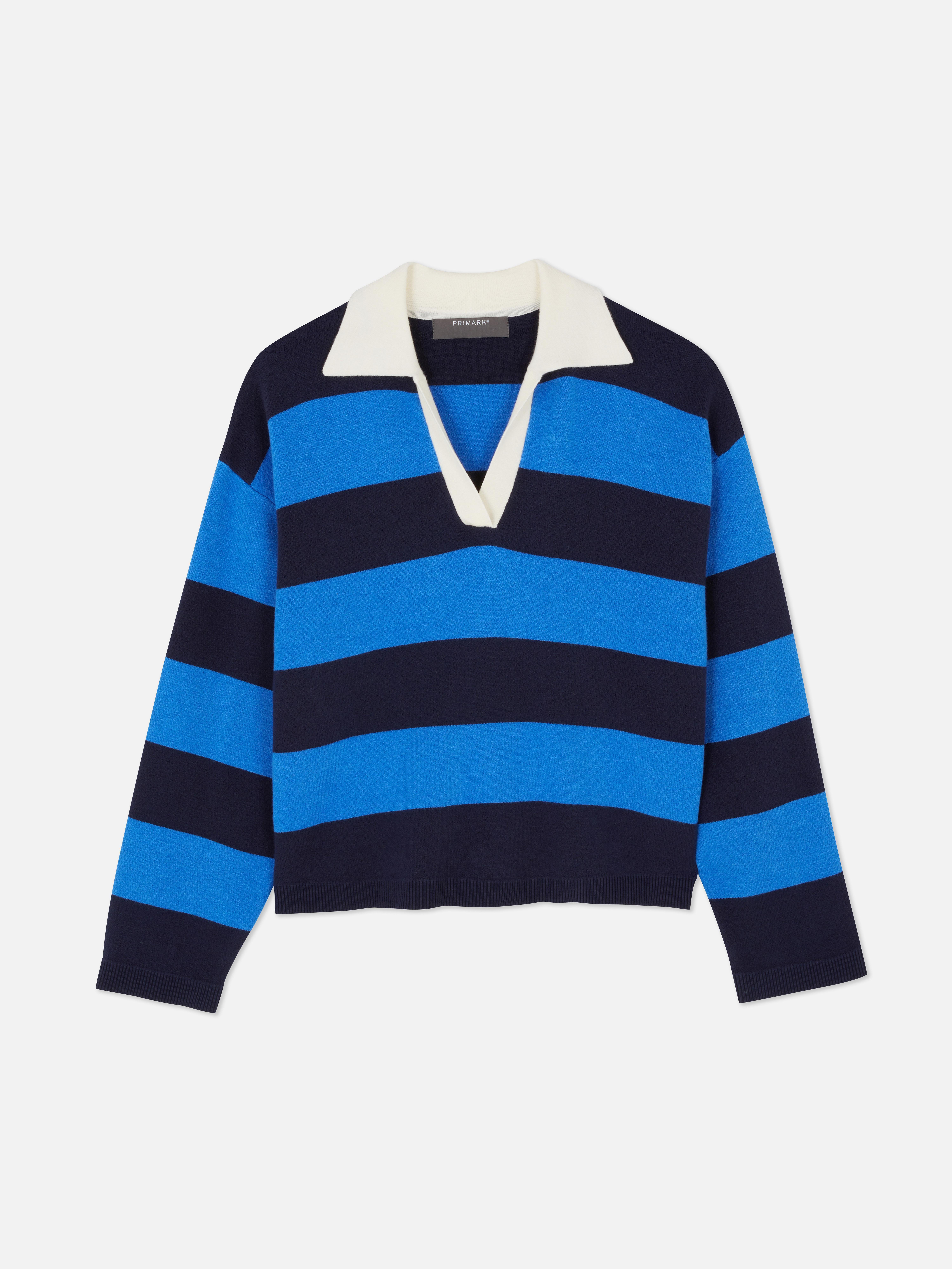 Classic Striped Rugby Polo