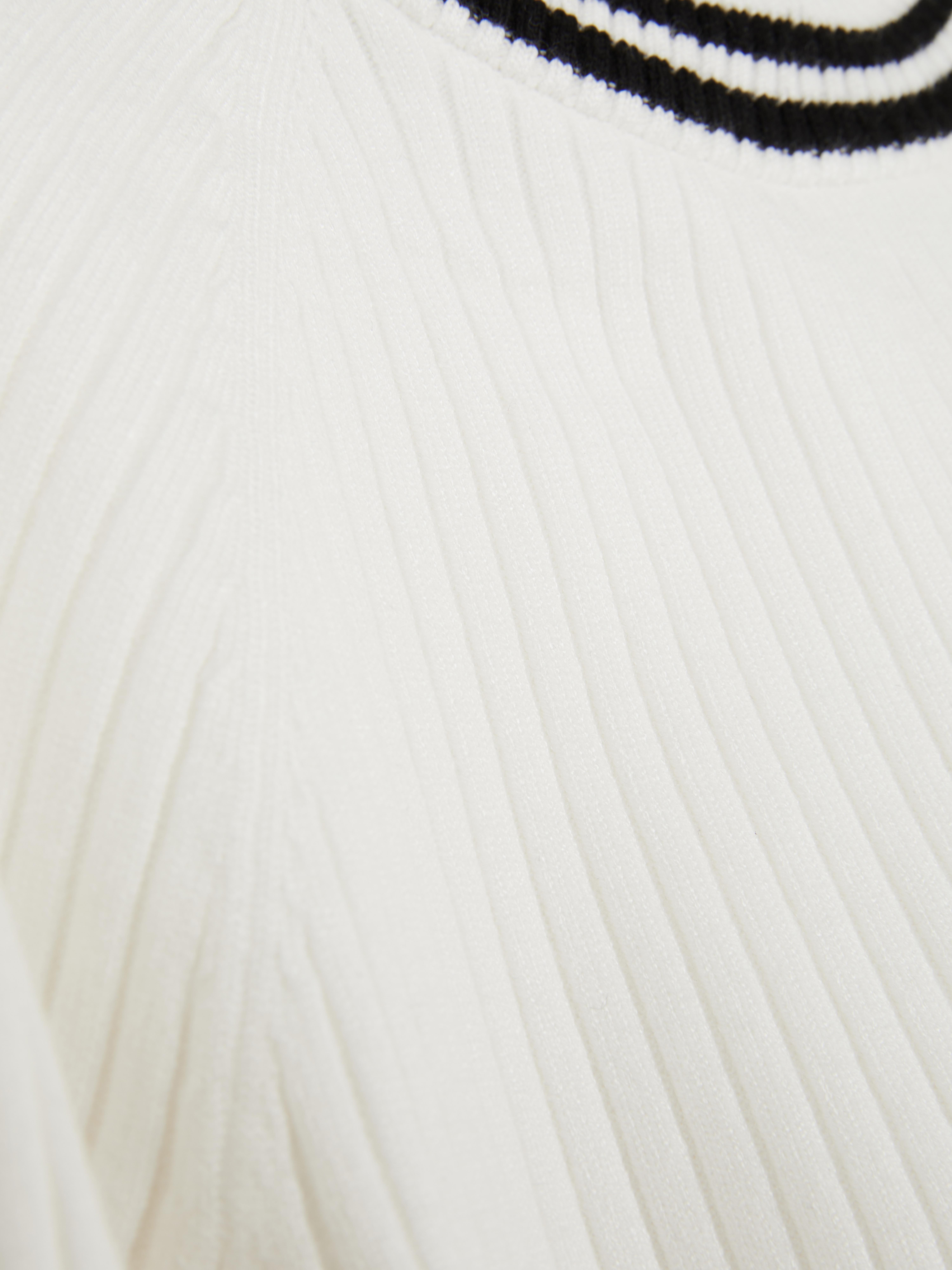 Curved Hem Sweater