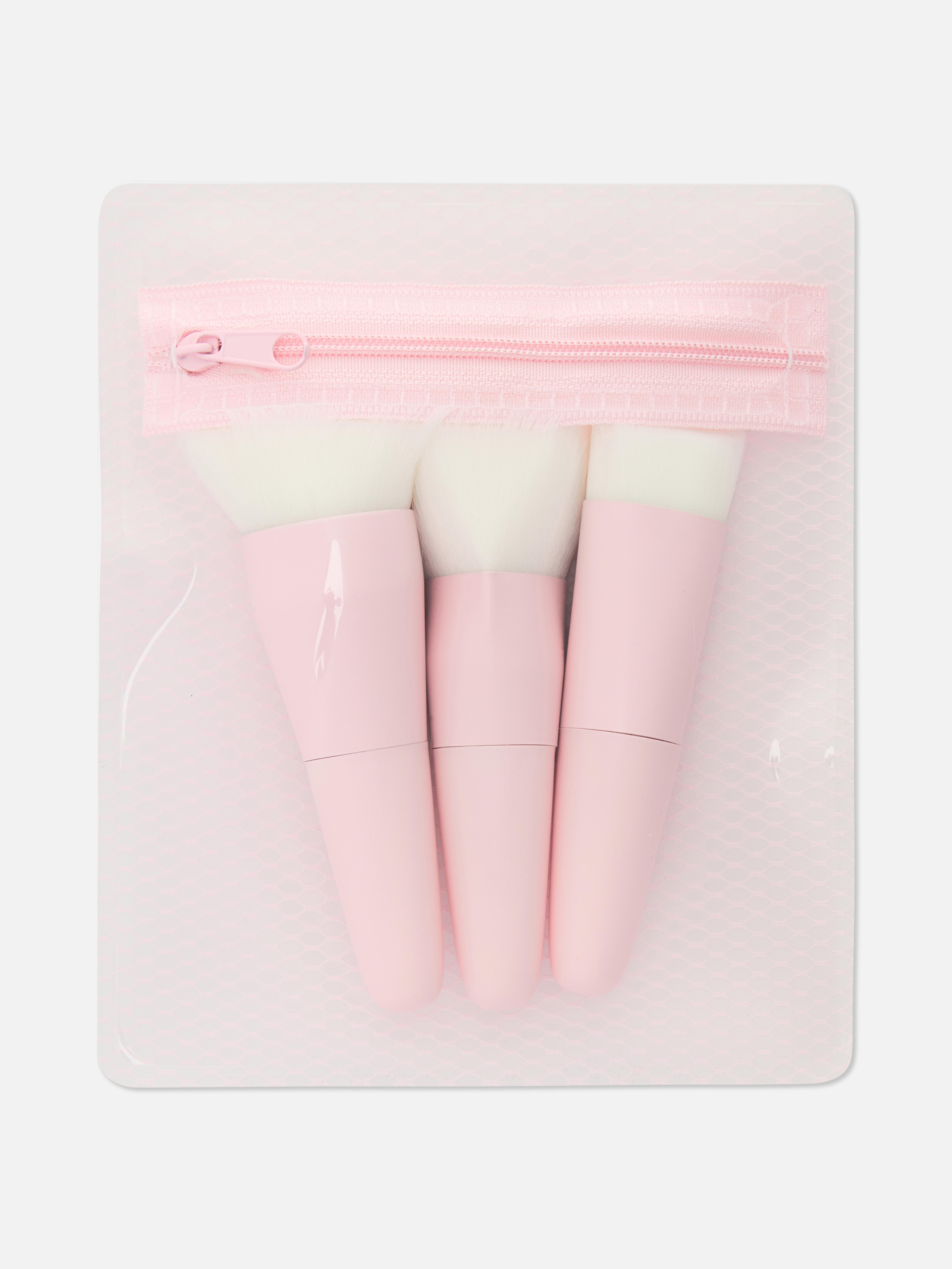 4-Piece PS... Sweet Mini Face Makeup Brush Set