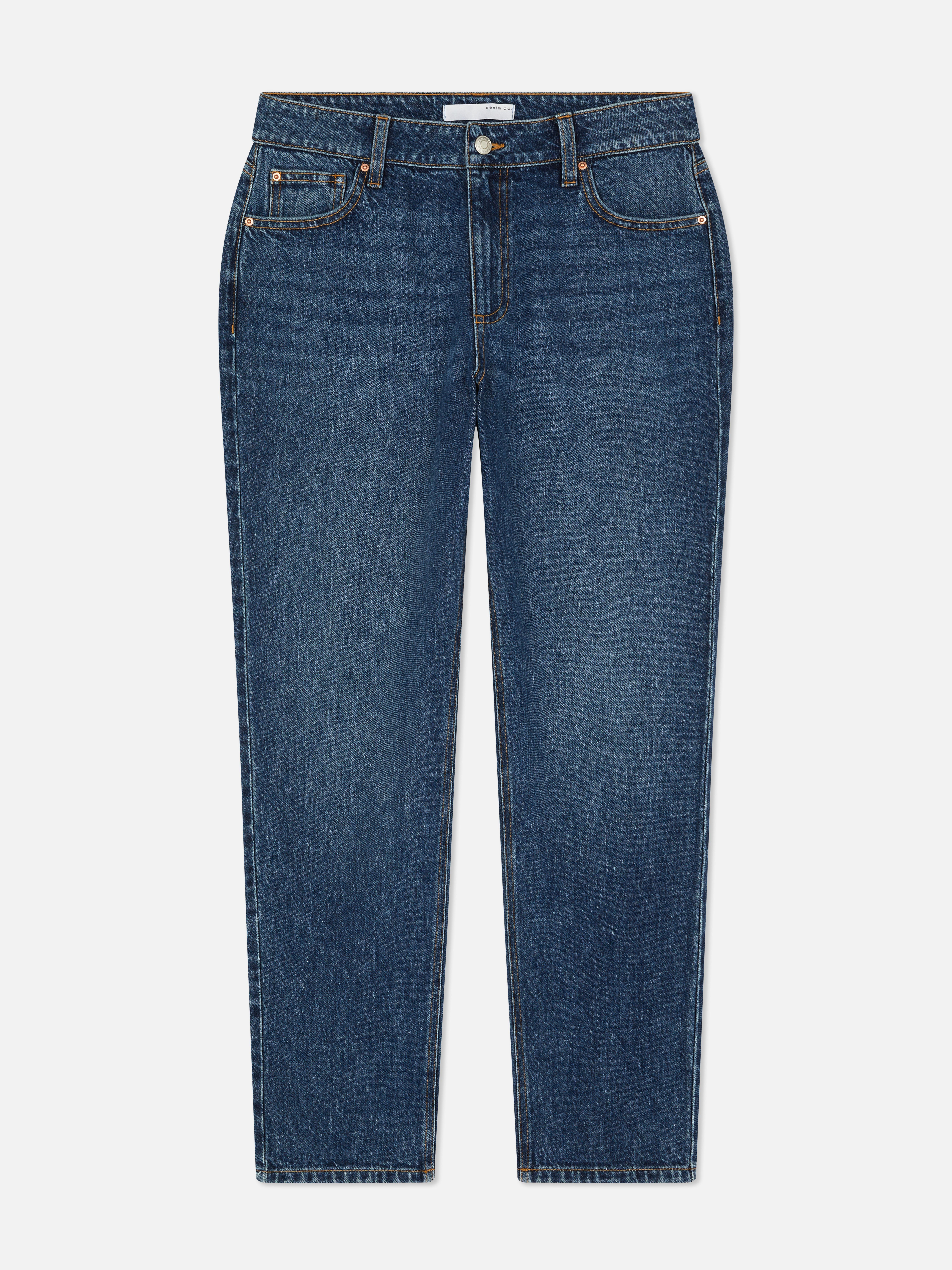 Straight Leg Slim Jeans