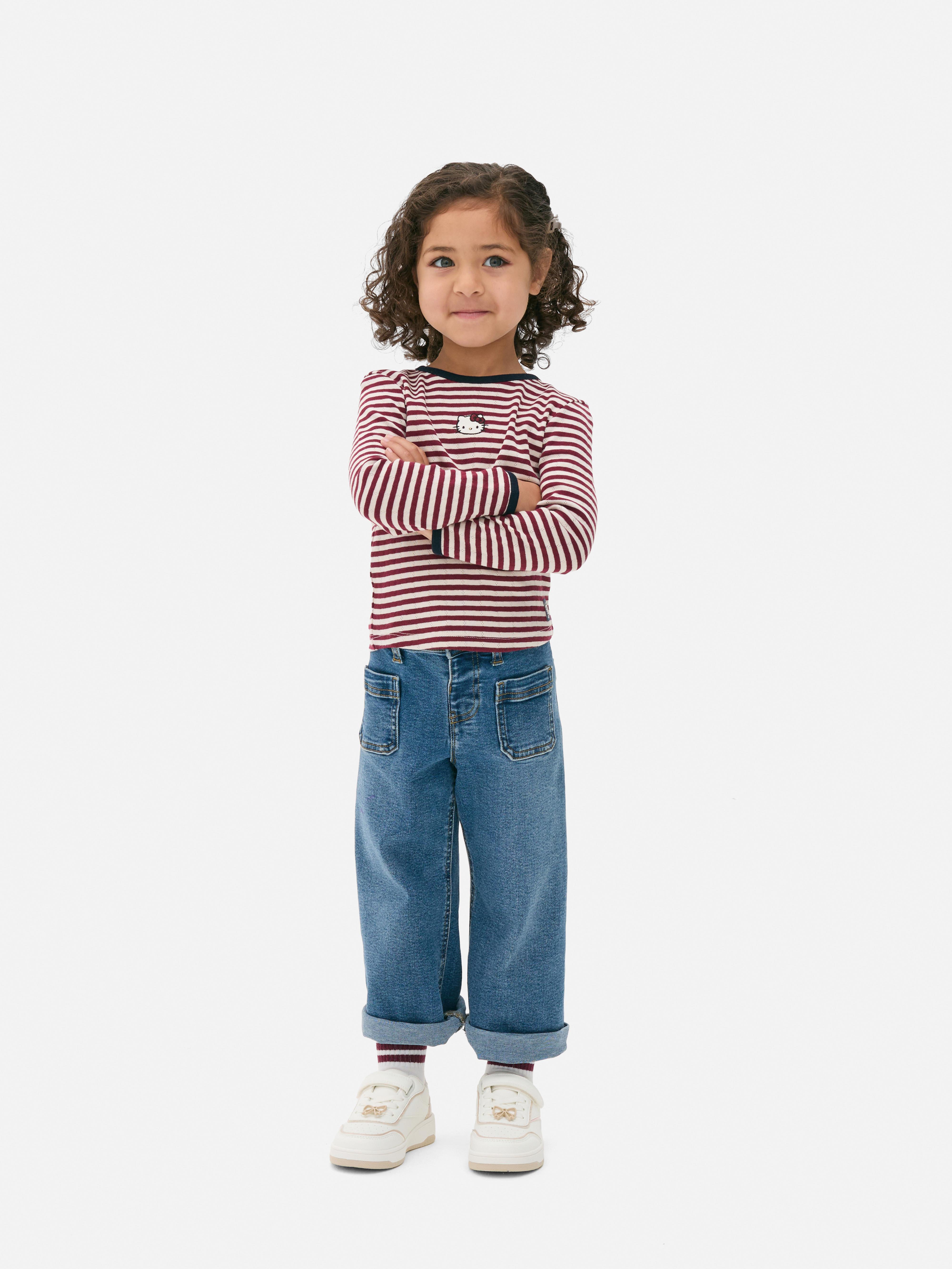 1.5-8yrs | Hello Kitty Stripe T-Shirt