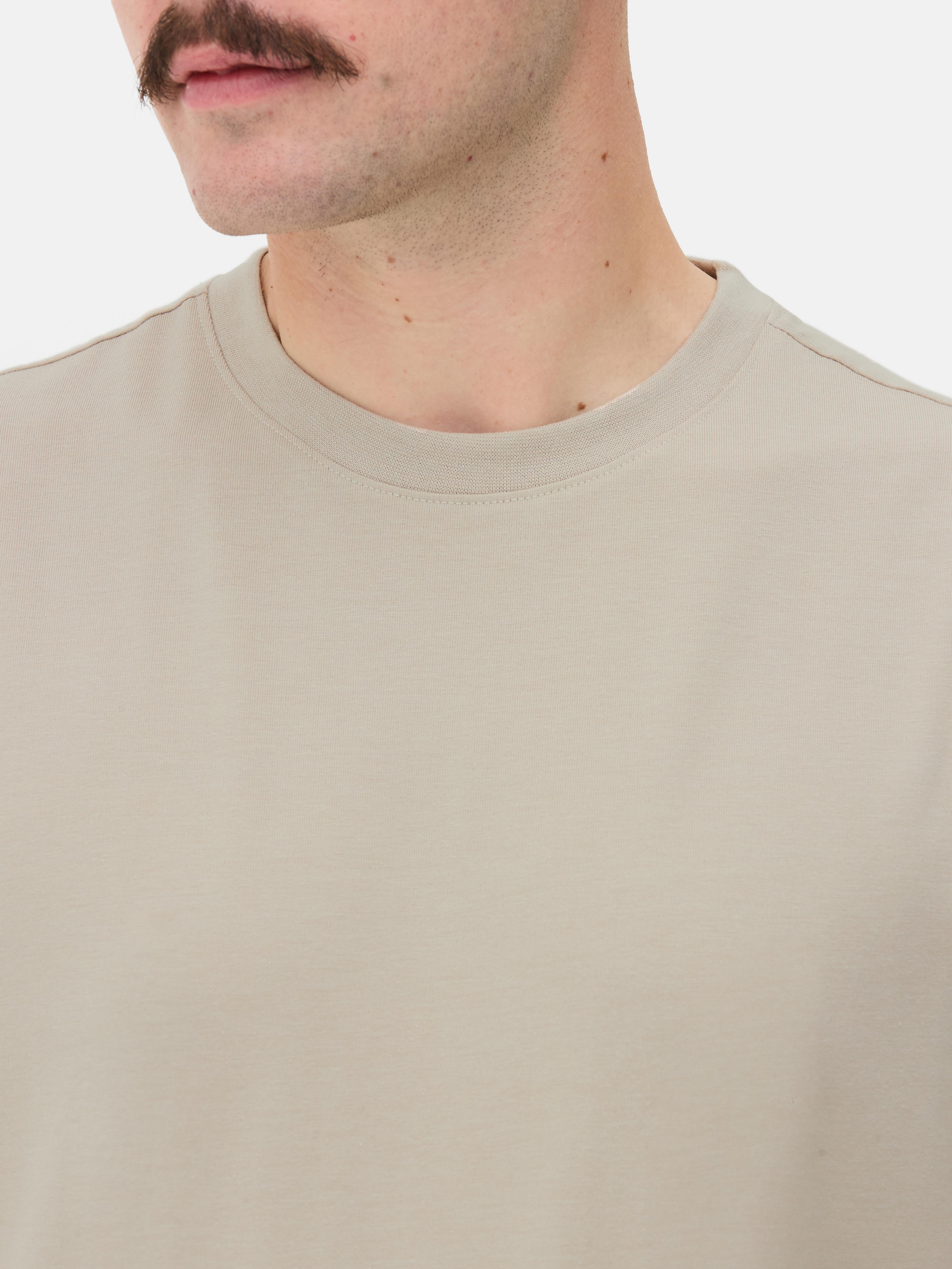 Slimfit T-shirt met korte mouwen
