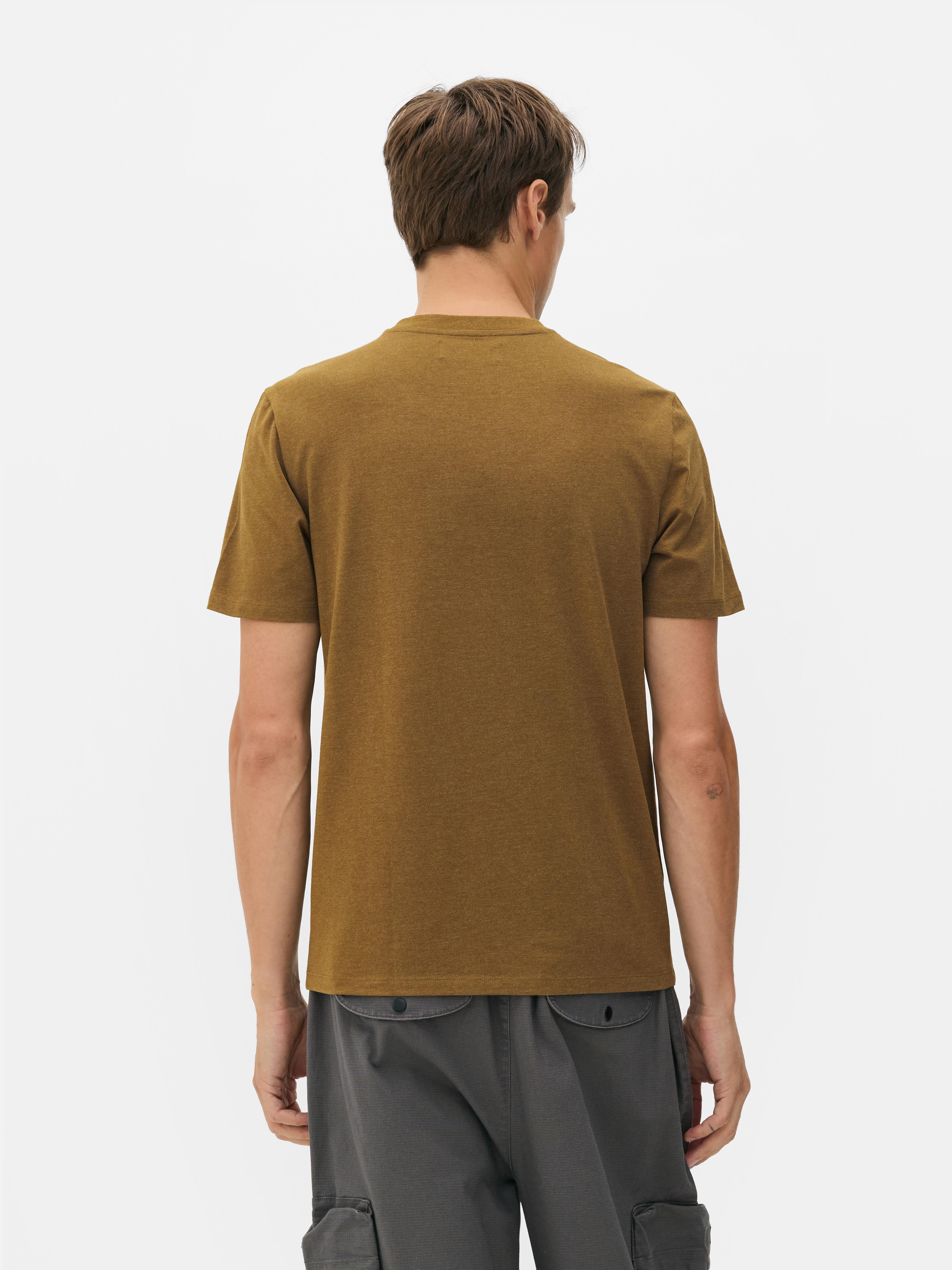 Kurzärmeliges Slim-Fit-T-Shirt