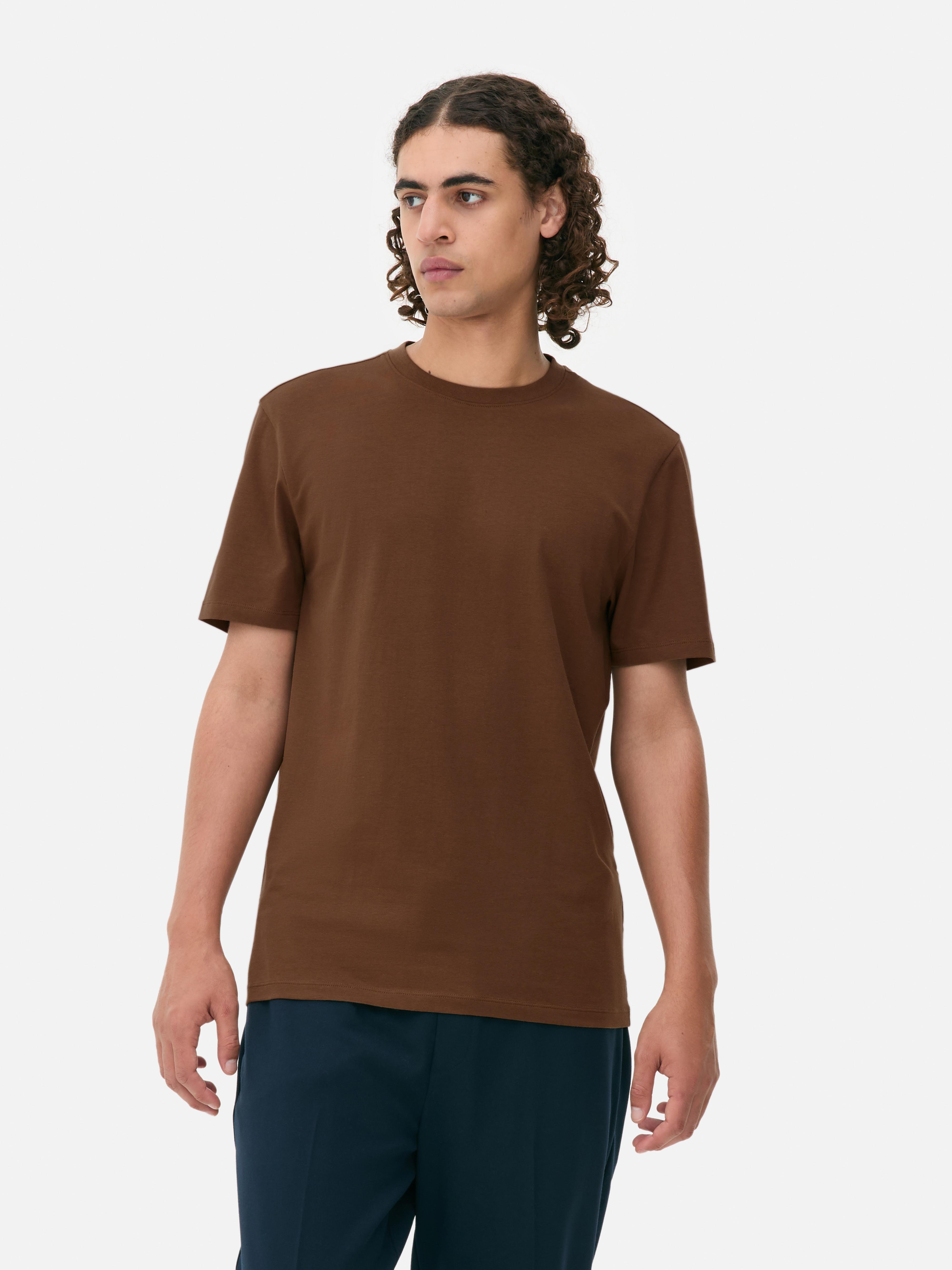 T-shirt coupe slim à manches courtes