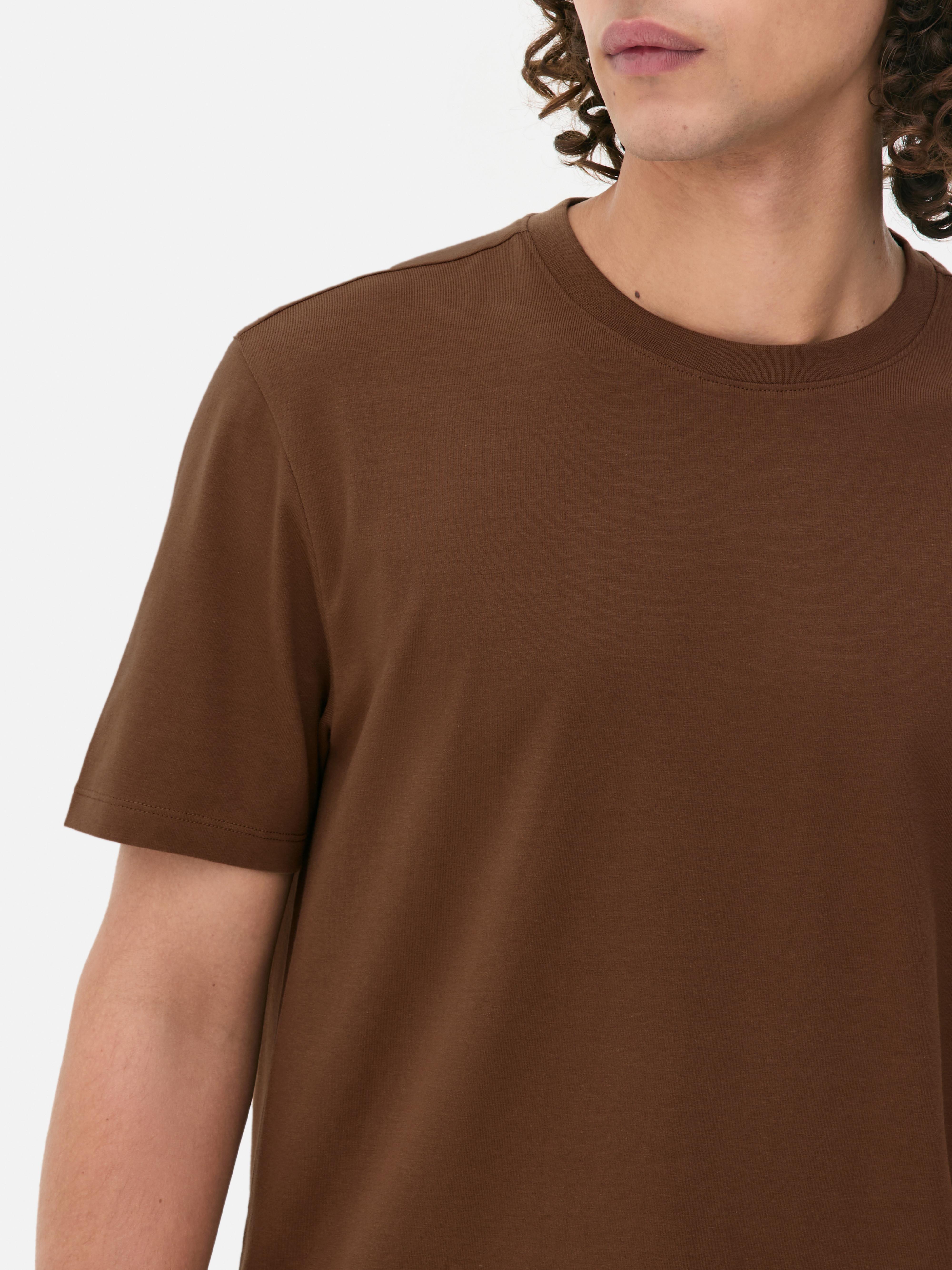 T-shirt coupe slim à manches courtes