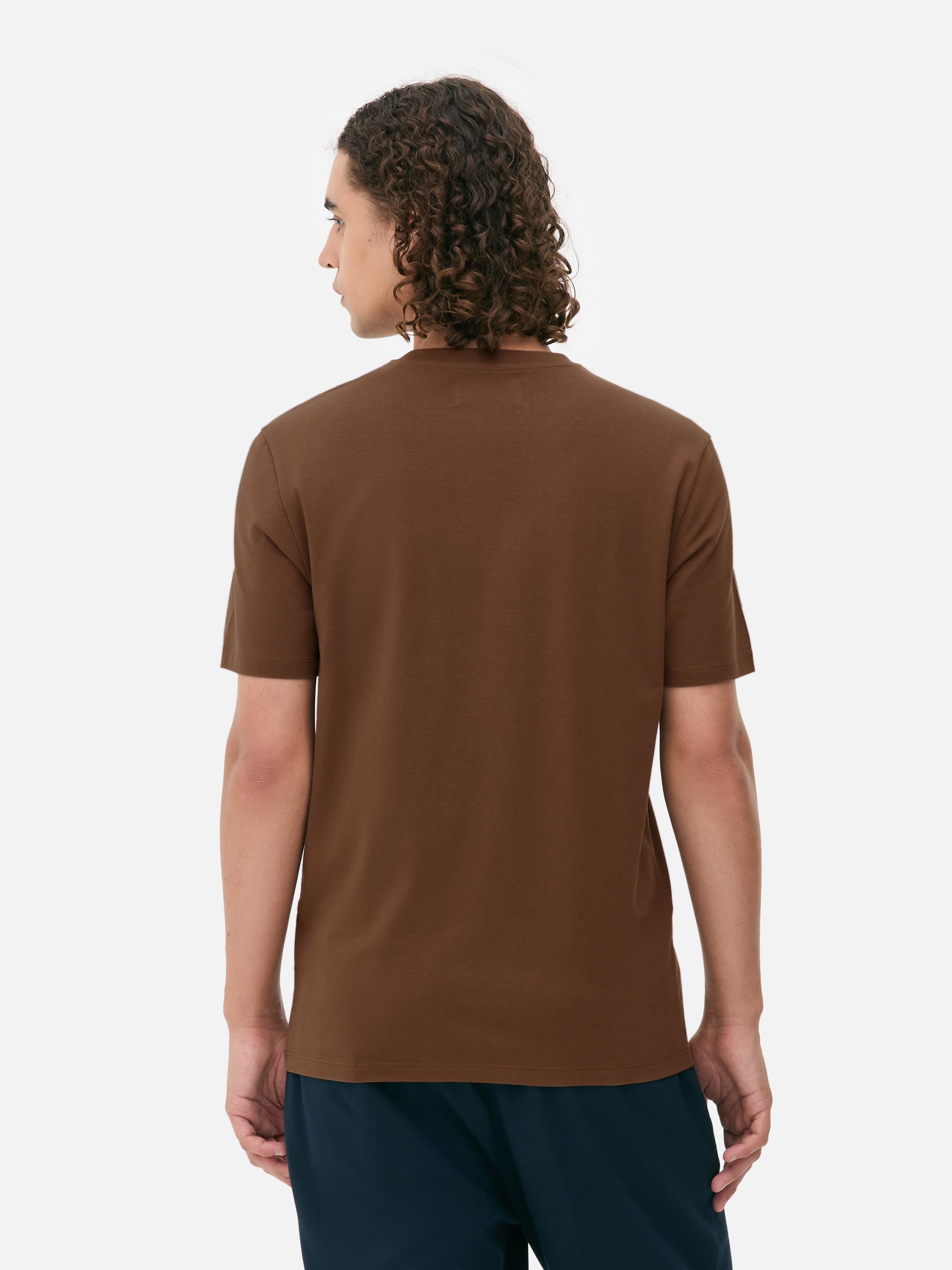 T-shirt coupe slim à manches courtes