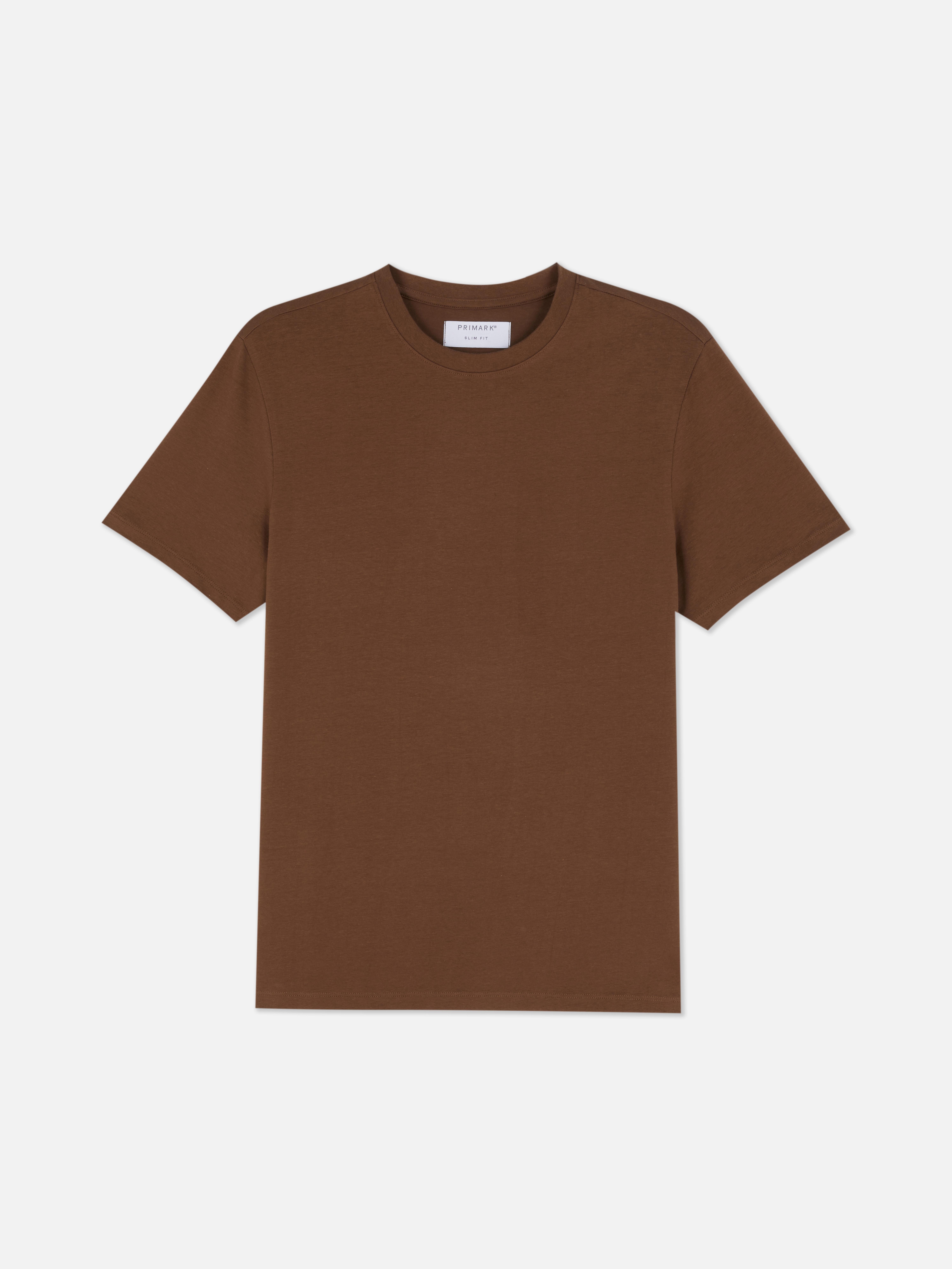 T-shirt coupe slim à manches courtes