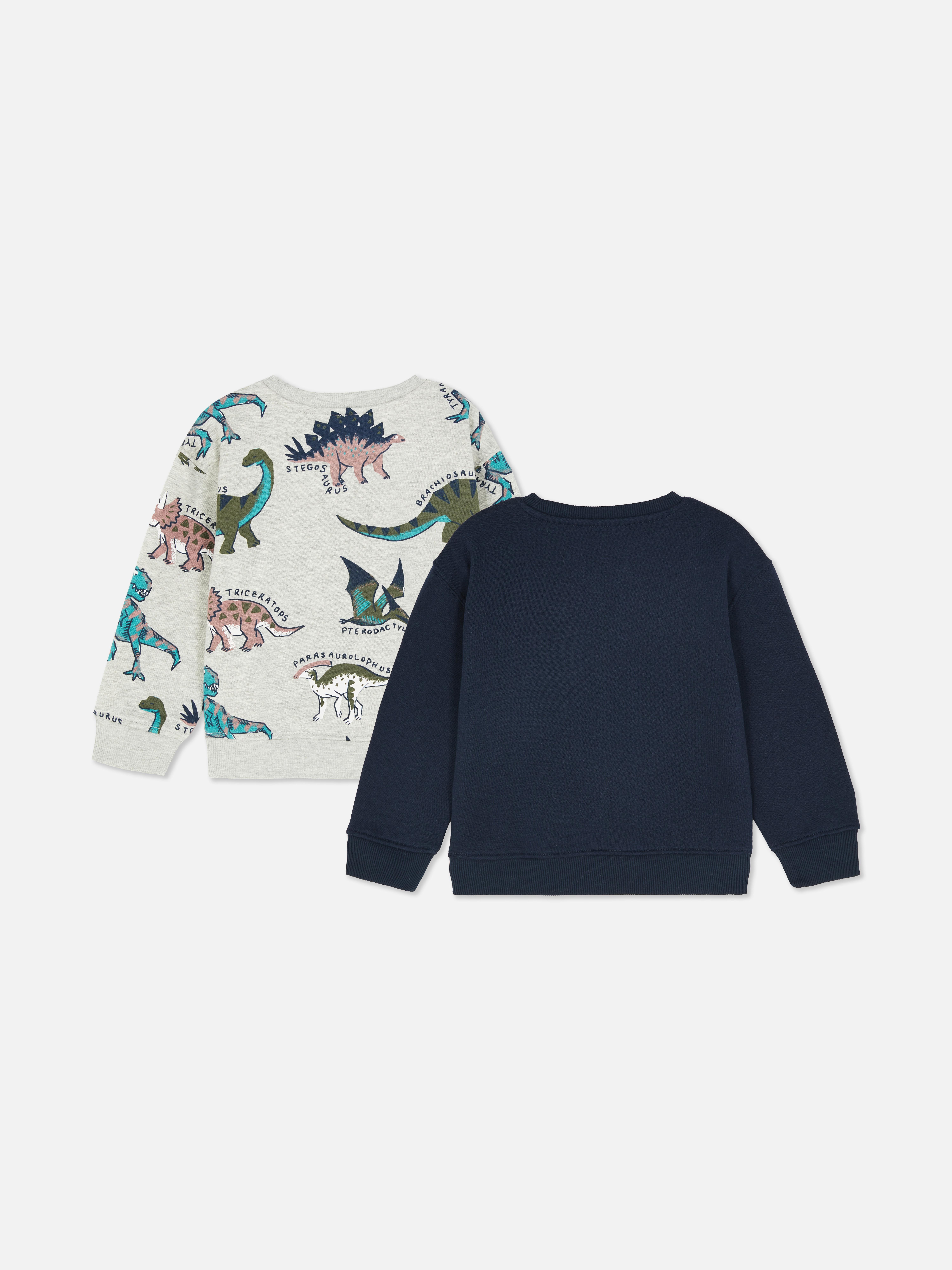 1.5-8yrs | 2pk Printed Sweatshirts