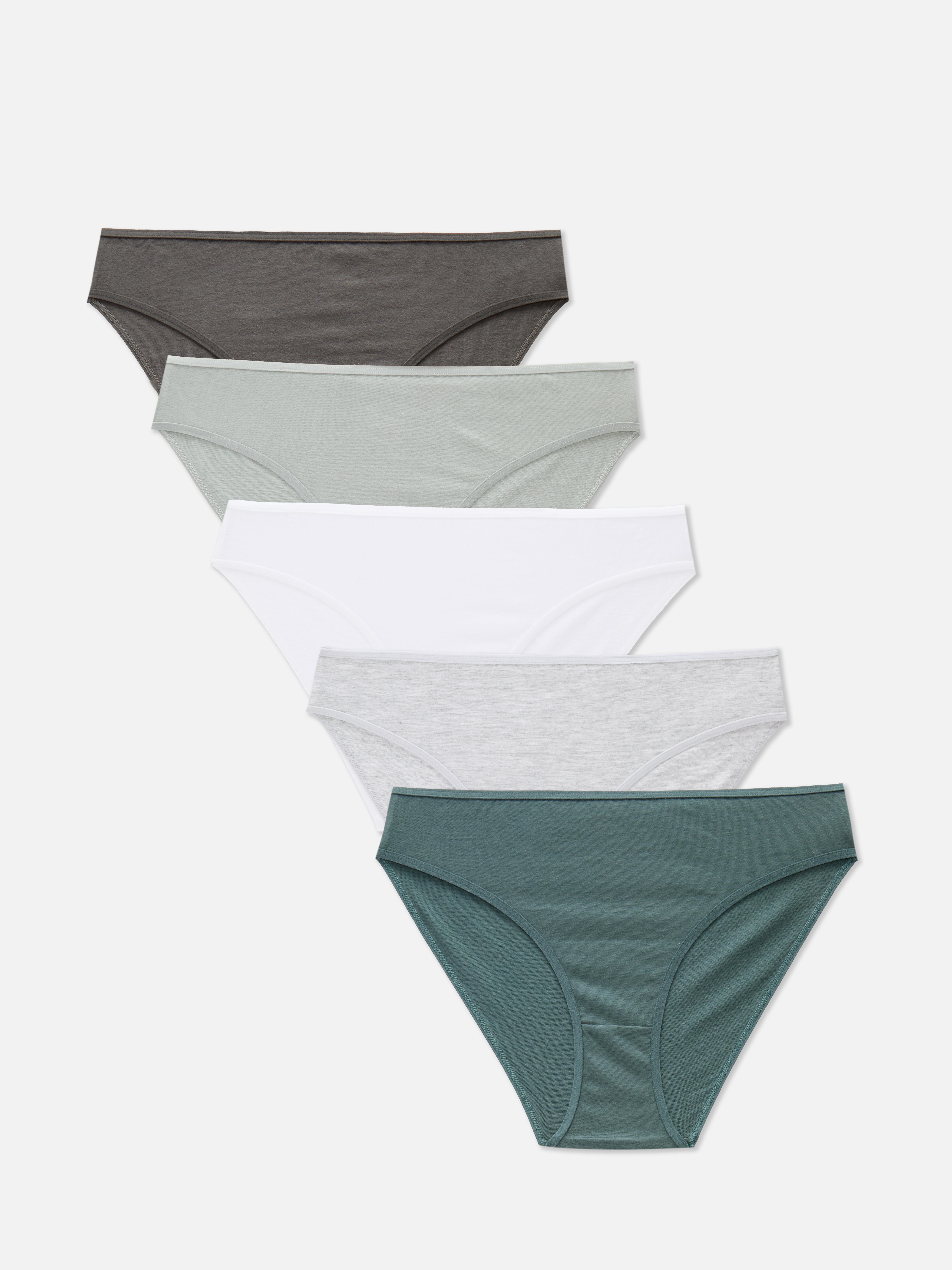 Confezione da 5 mini slip in cotone