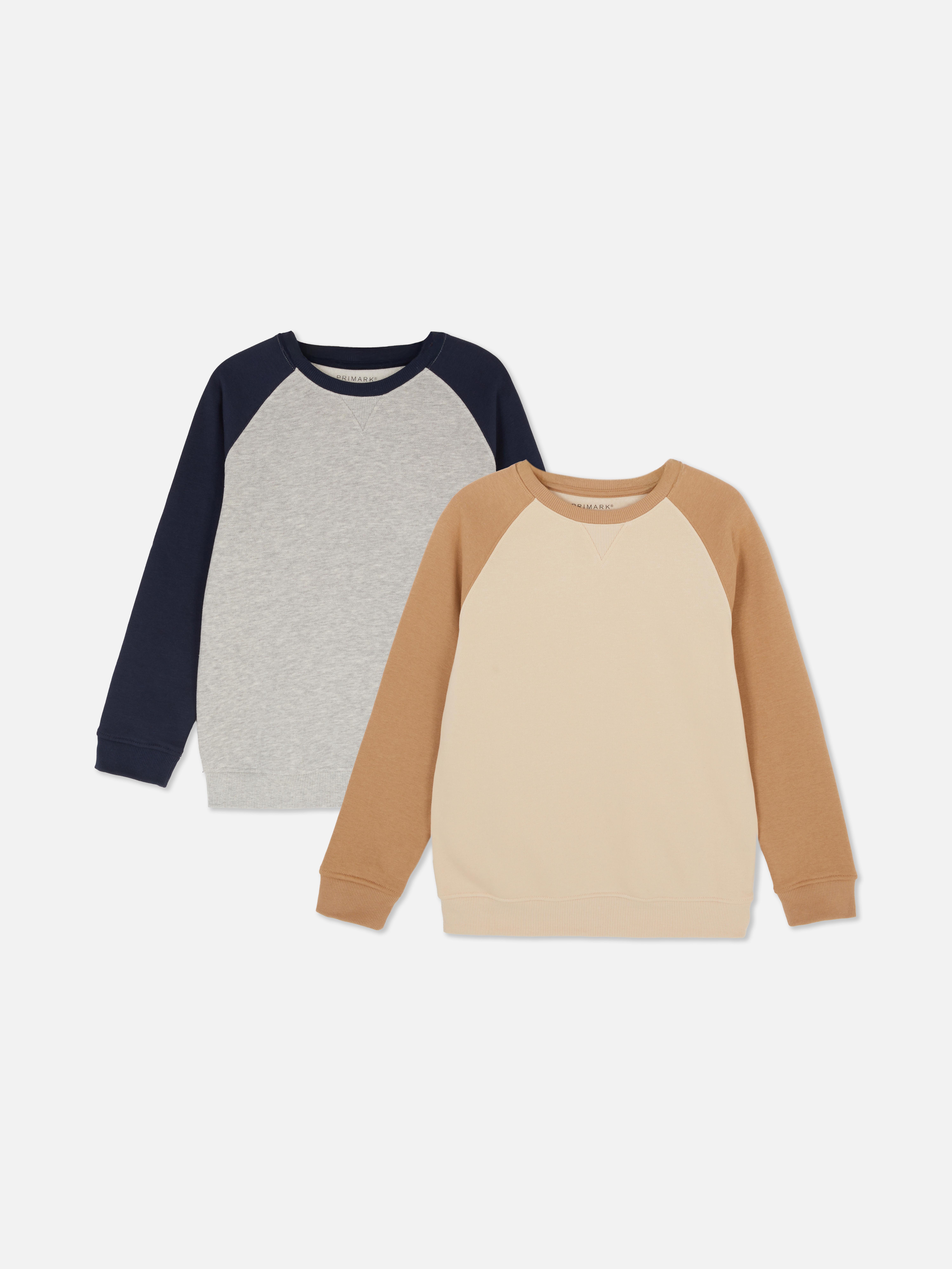 8-15yrs | 2pk Colorblock Sweatshirts