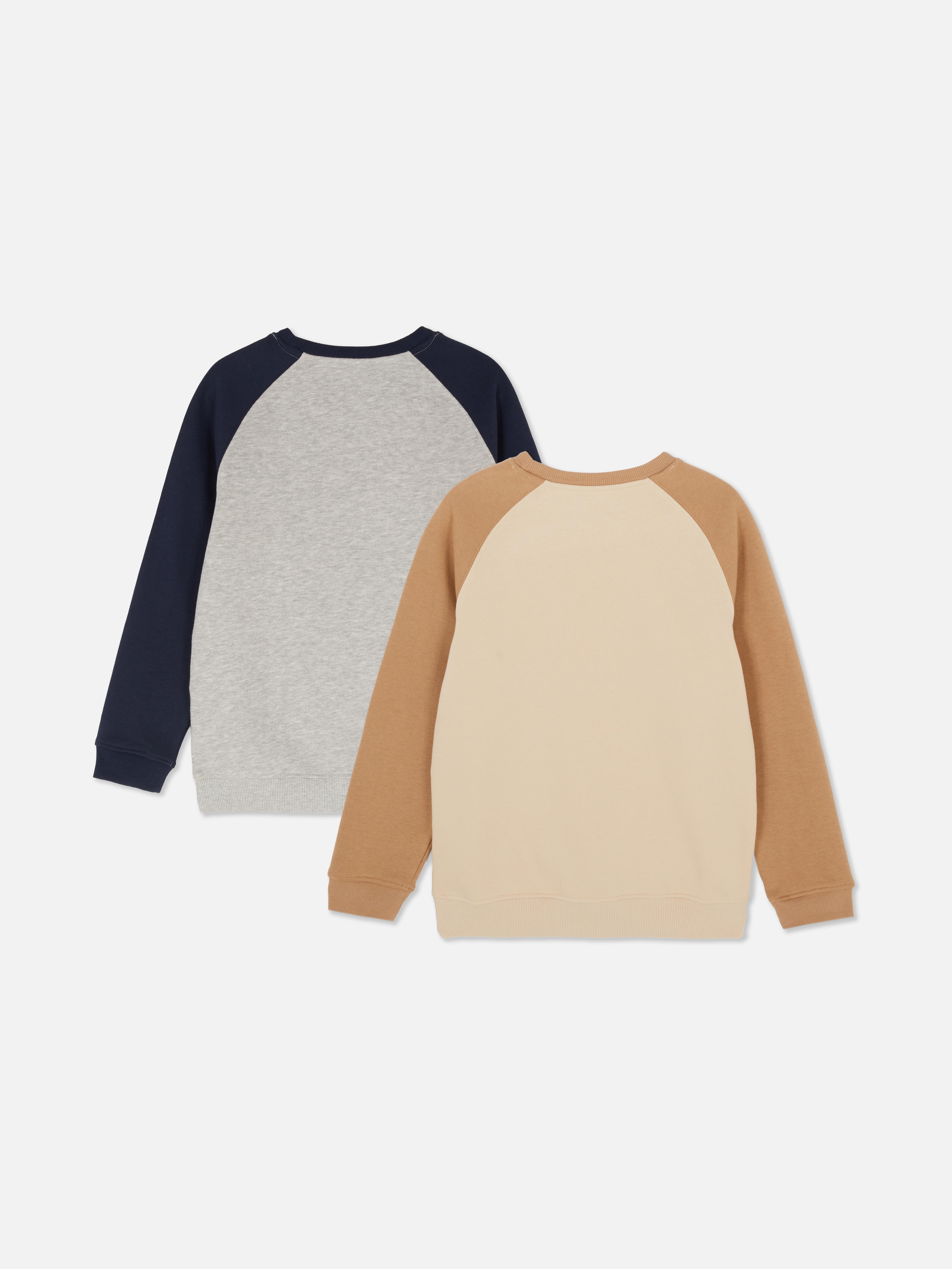 8-15yrs | 2pk Colorblock Sweatshirts