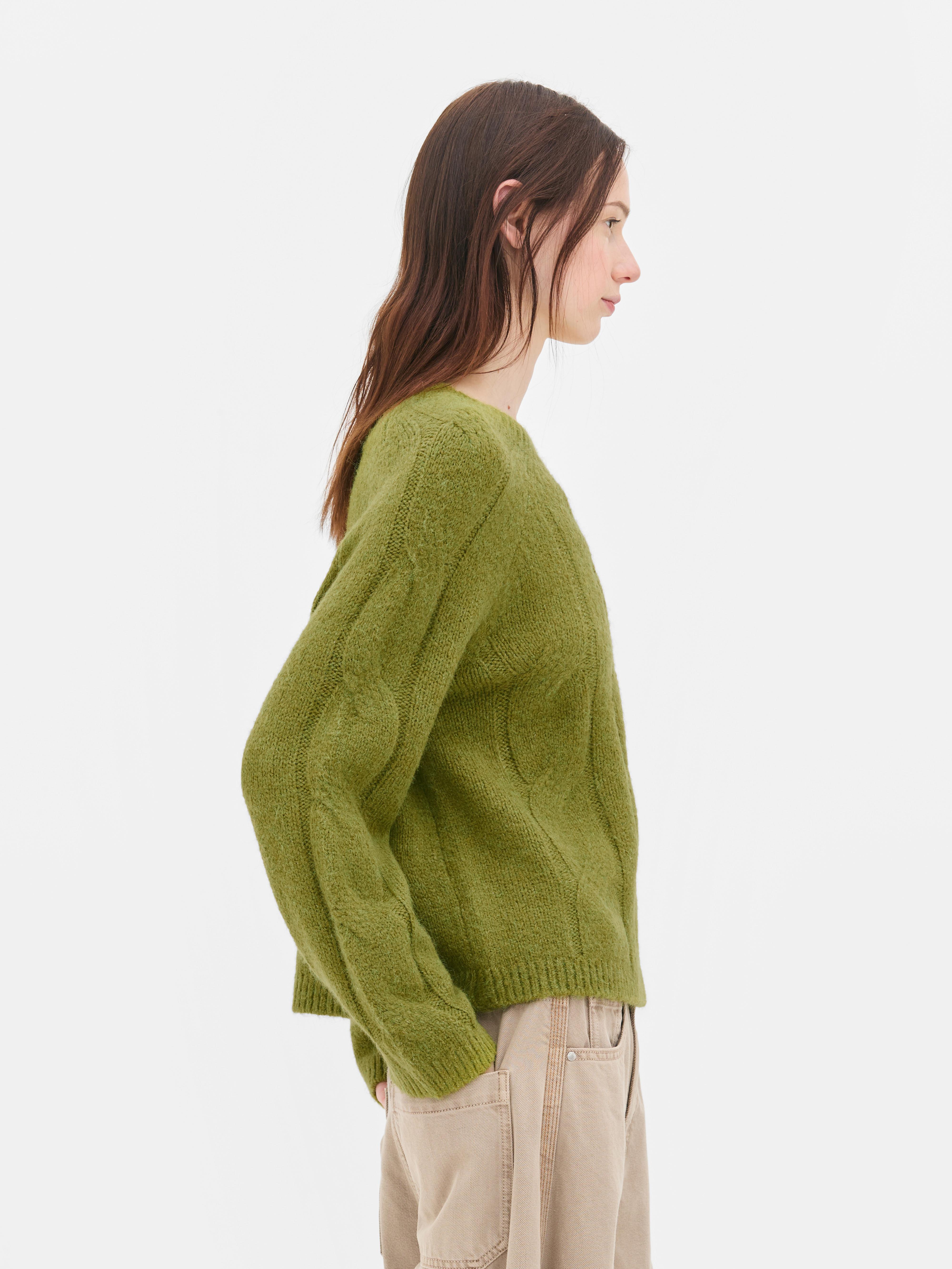 Relaxed Cable Knit Jumper