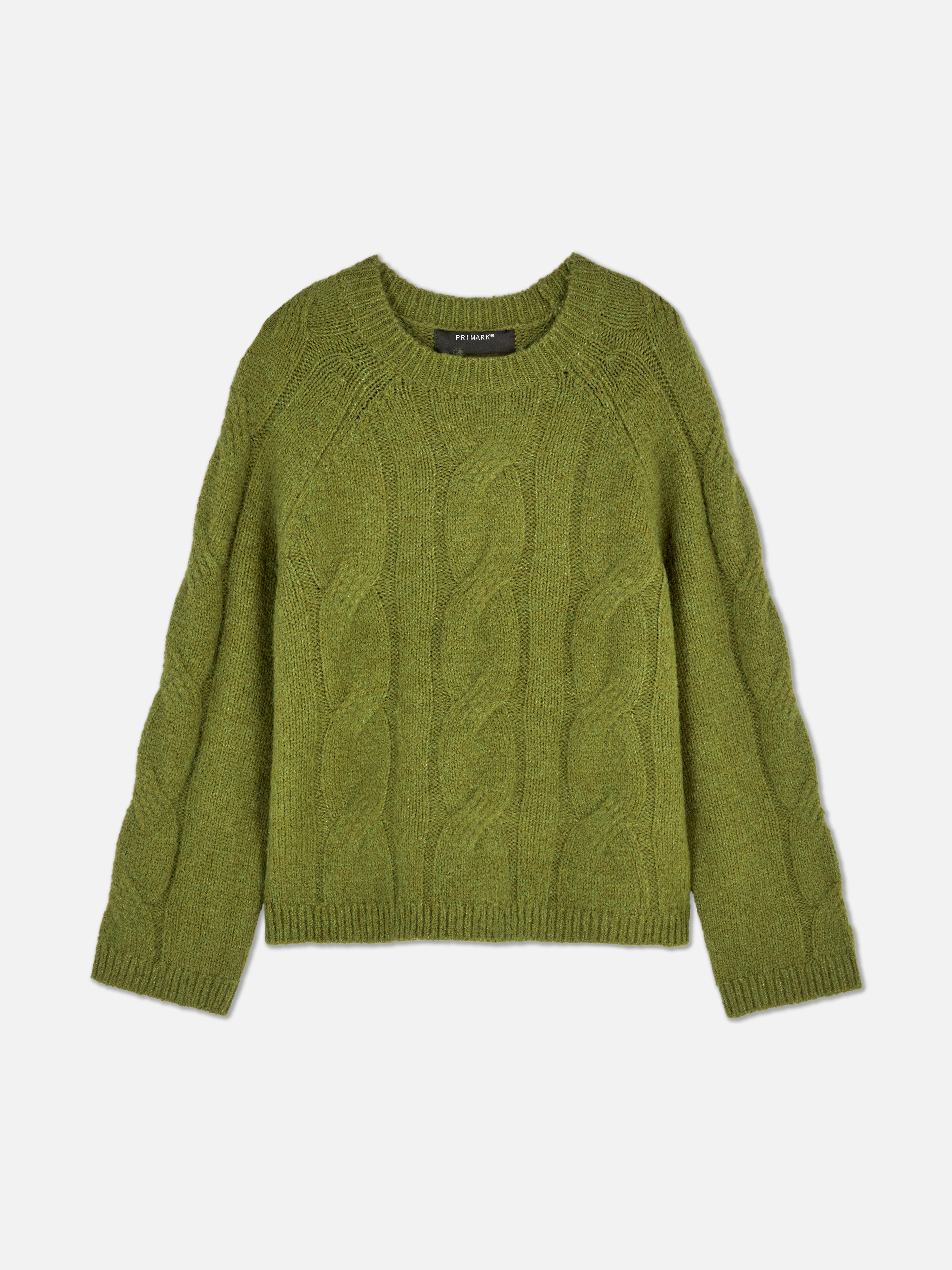 Relaxed Cable Knit Jumper