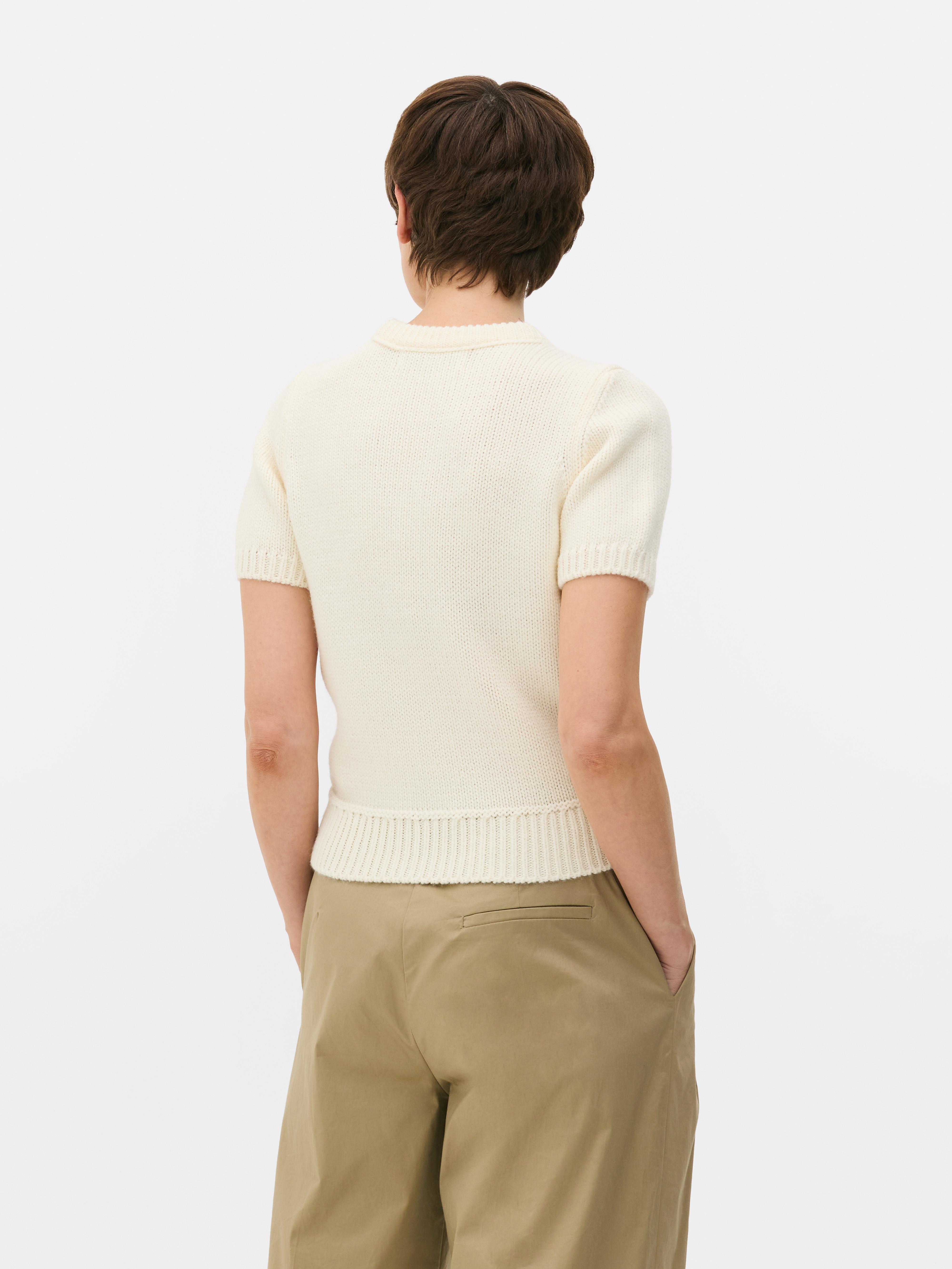 Knitted Stitch Detail Jumper