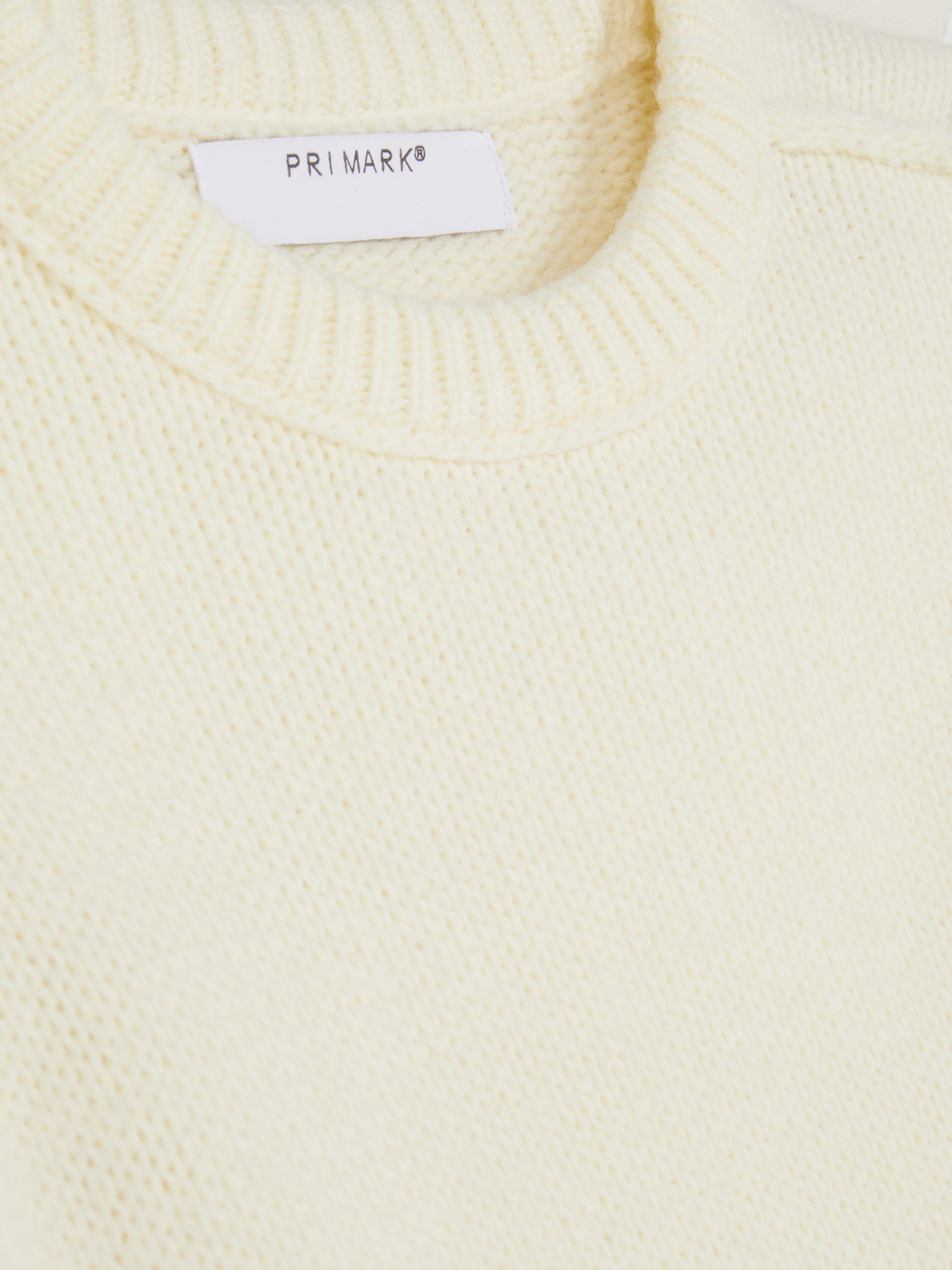 Knitted Stitch Detail Jumper