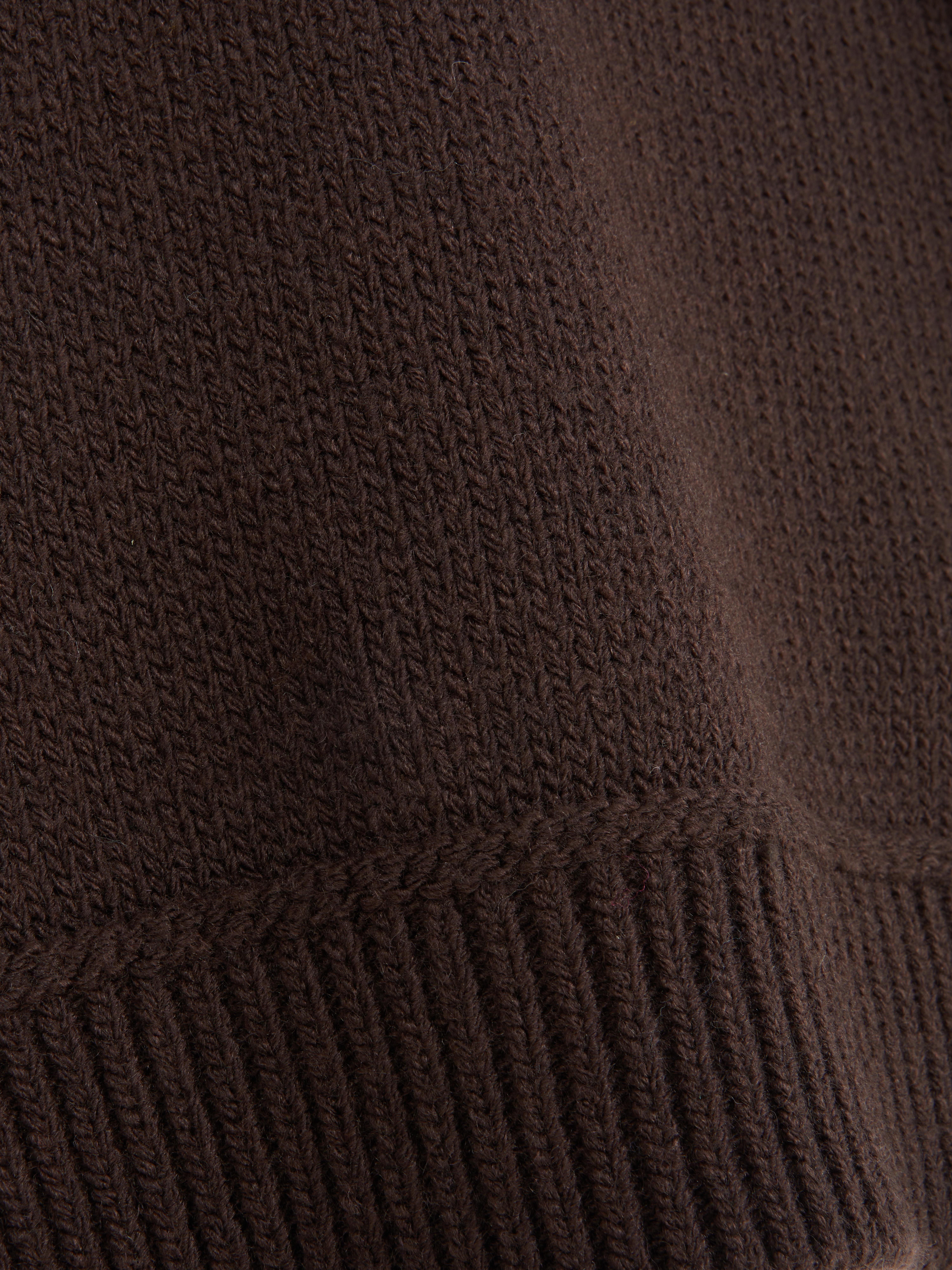 Camisola malha detalhe pespontos