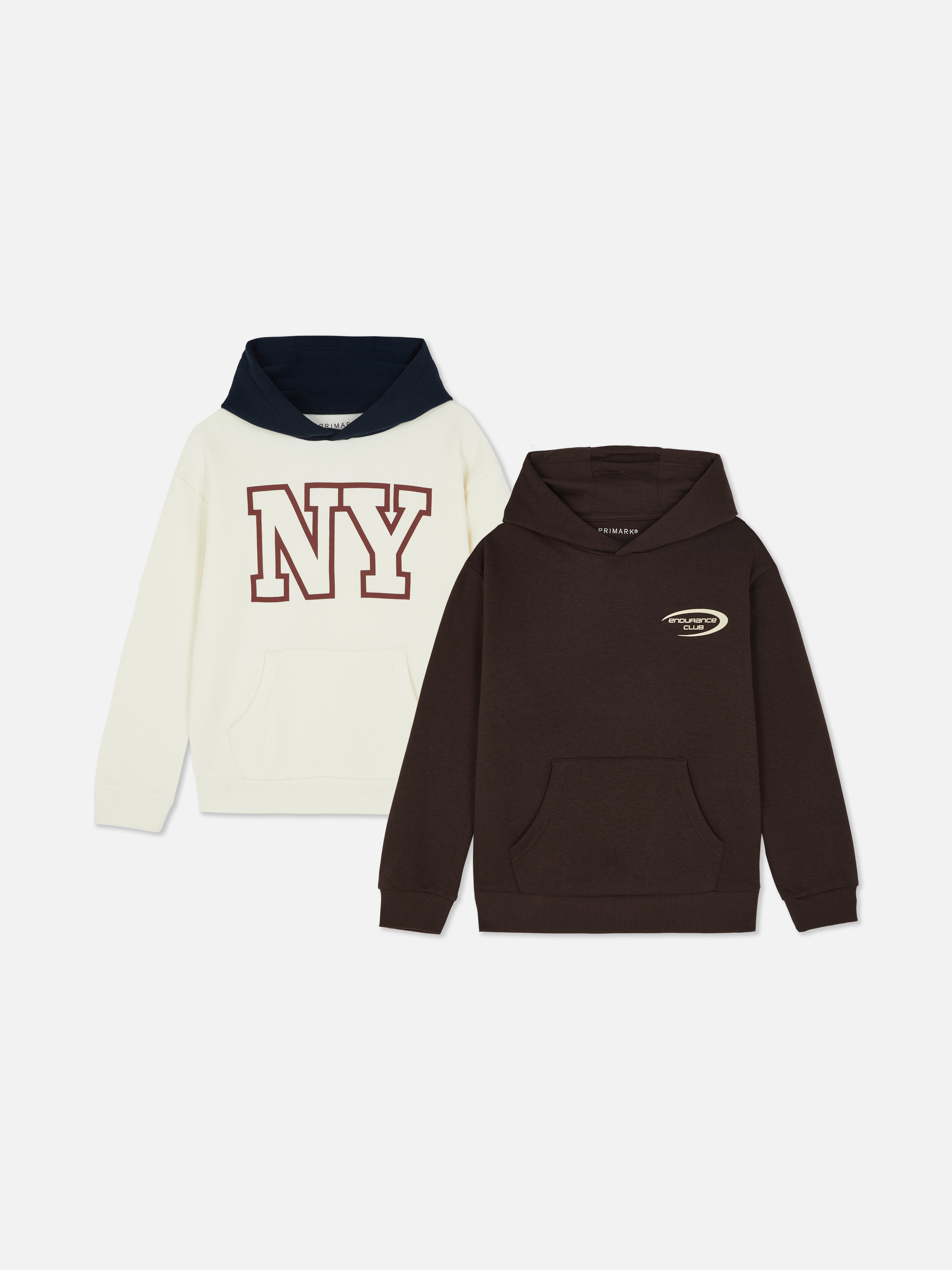 7-15yrs | 2pk Graphic Hoodies