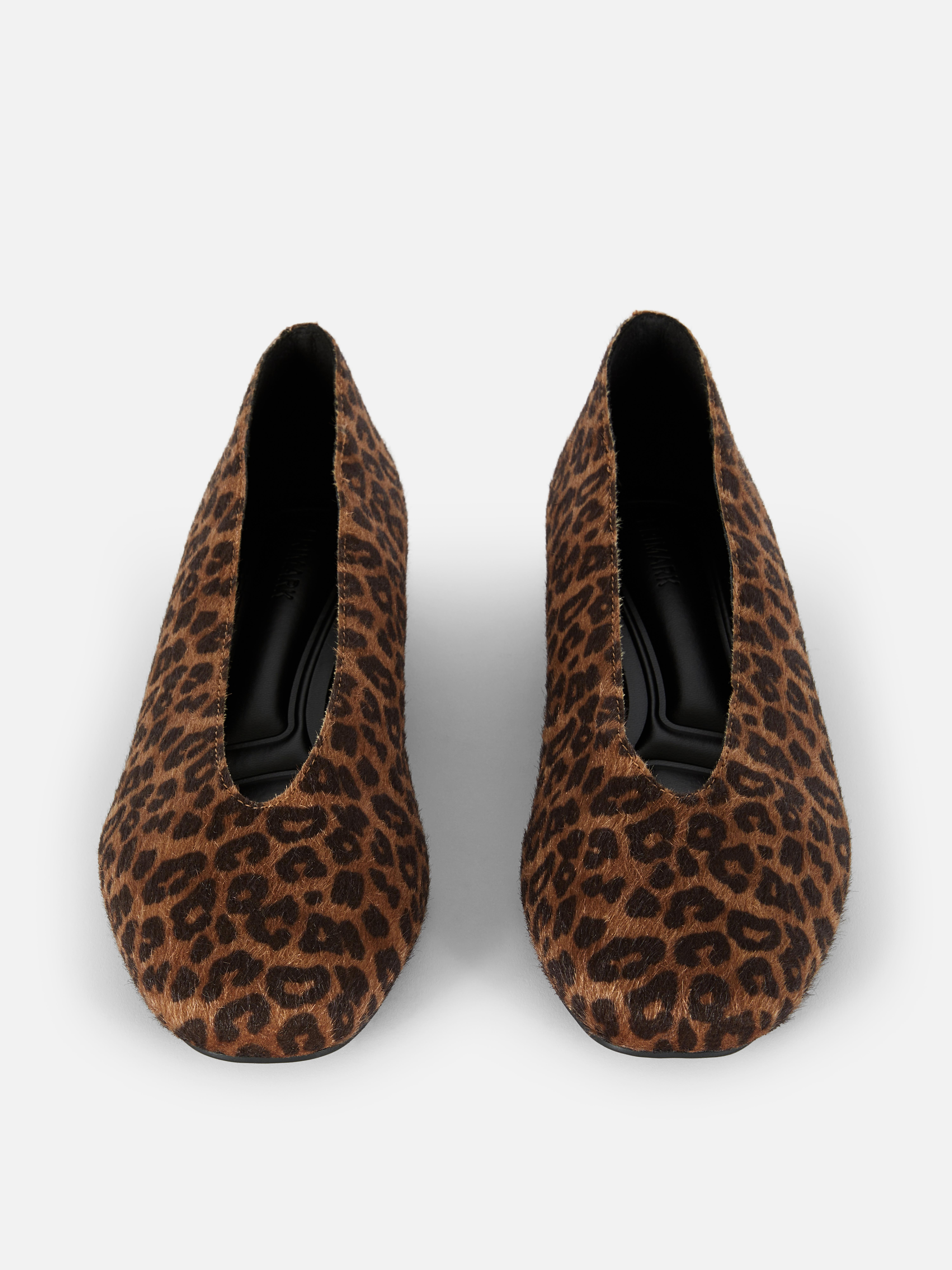 Pony Ballerina Flats