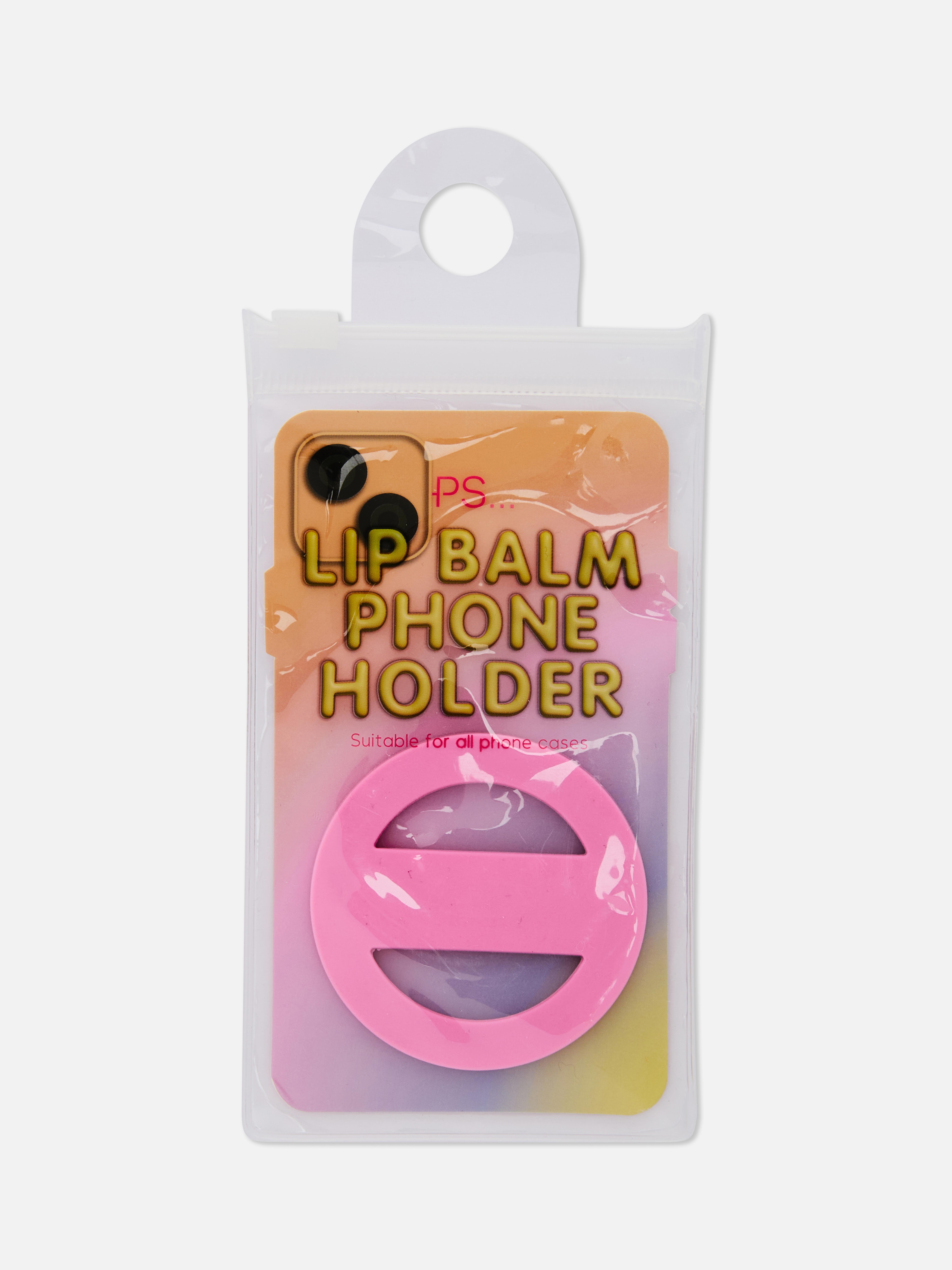 PS… Handyhalter-Lippenbalsam
