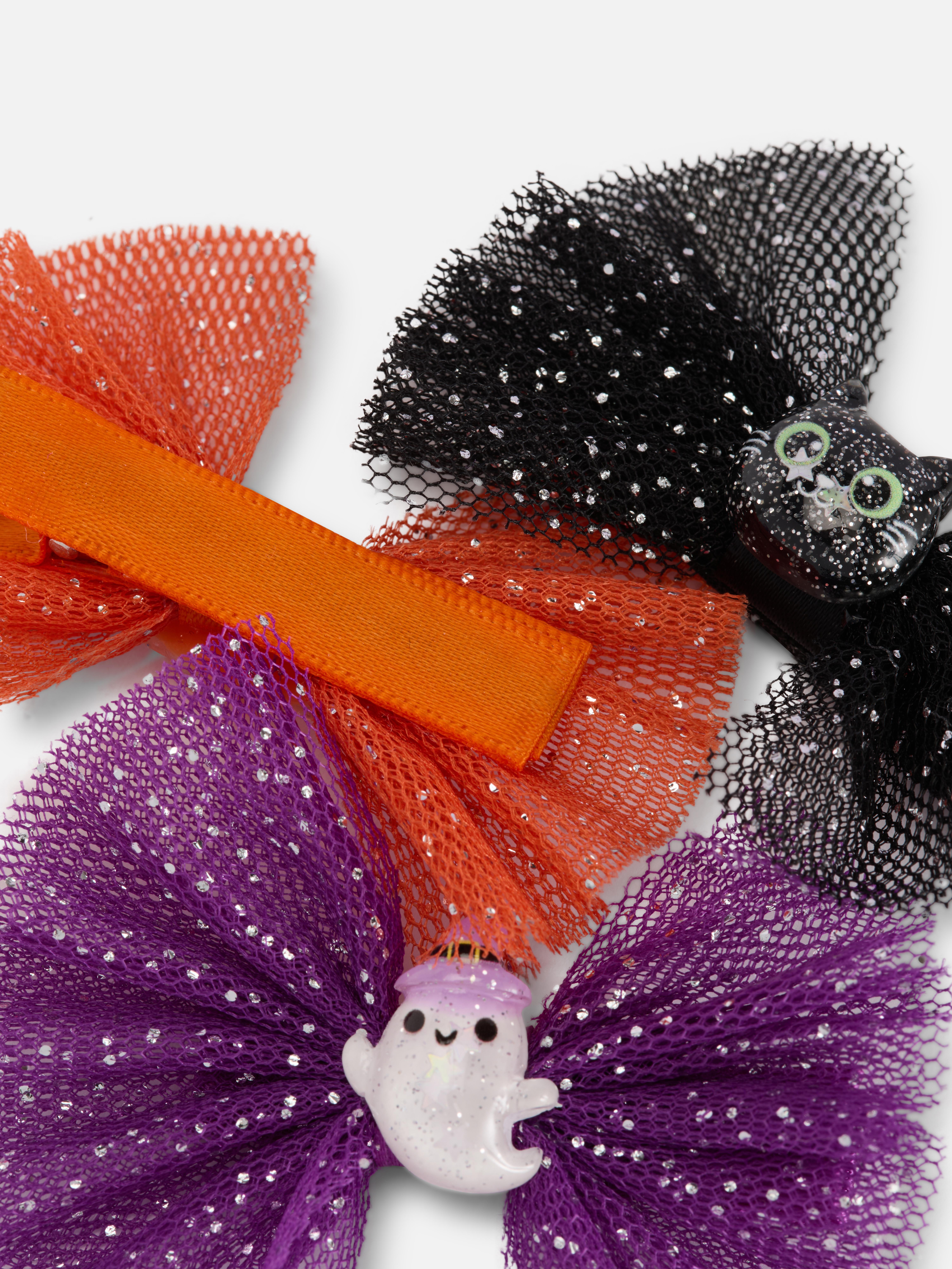 Halloween-Haarspangen, 3er-Pack